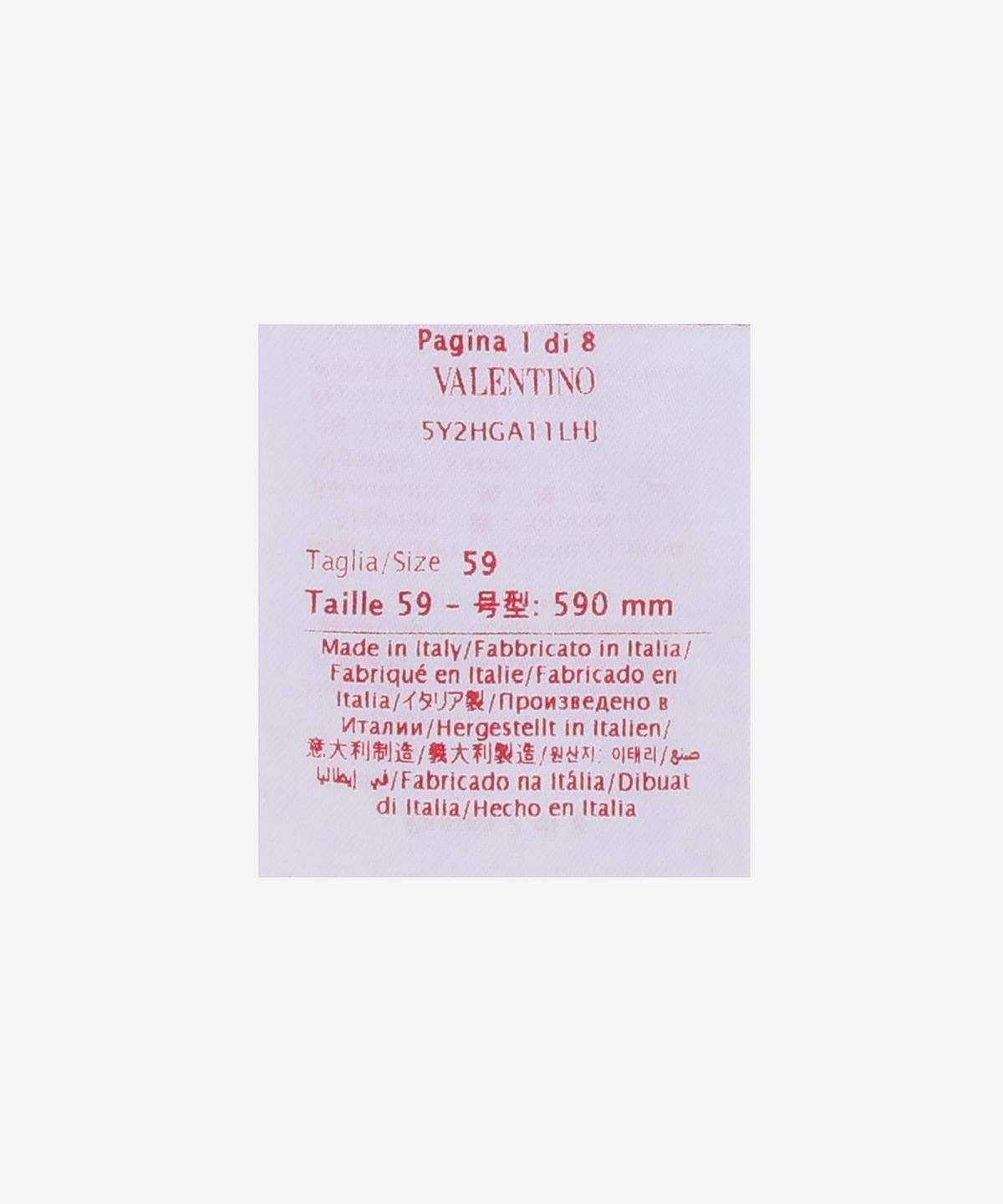발렌티노(VALENTINO) 락스터드 버킷햇 - 블랙 / 5Y2HGA11LHJ0NO