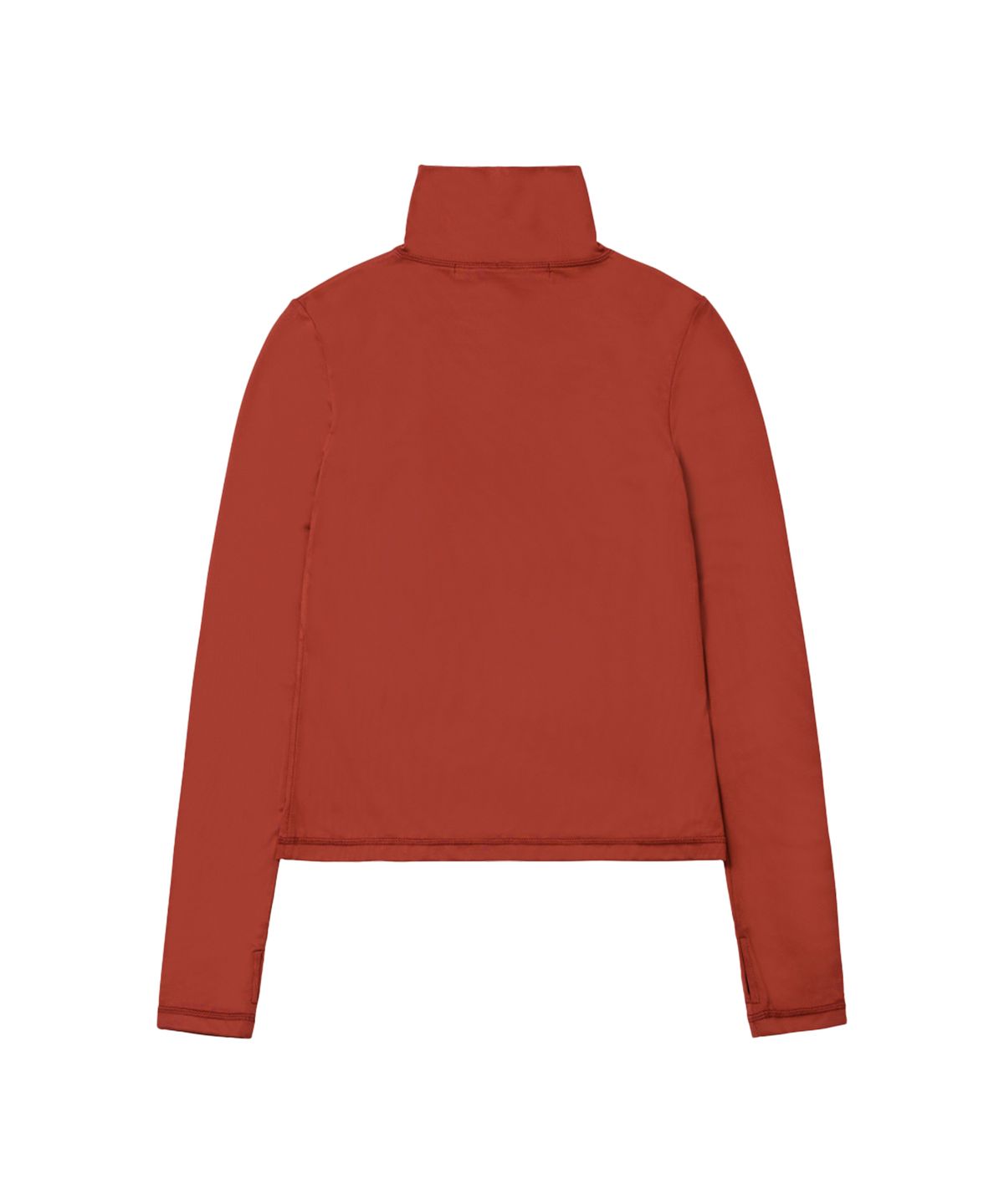 웰빙익스프레스(WELLBEING EXPRESS) Everyday Turtleneck Top Brick Red