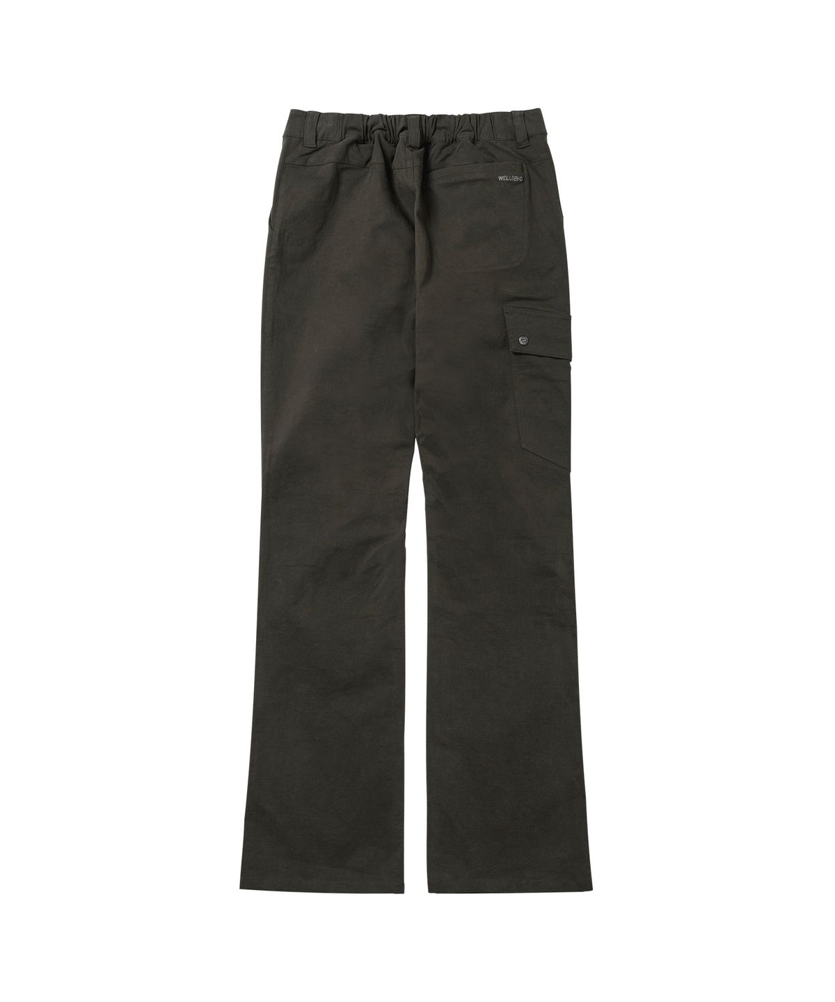 웰빙익스프레스(WELLBEING EXPRESS) Asymmetric Mountain Pants Khaki Brown