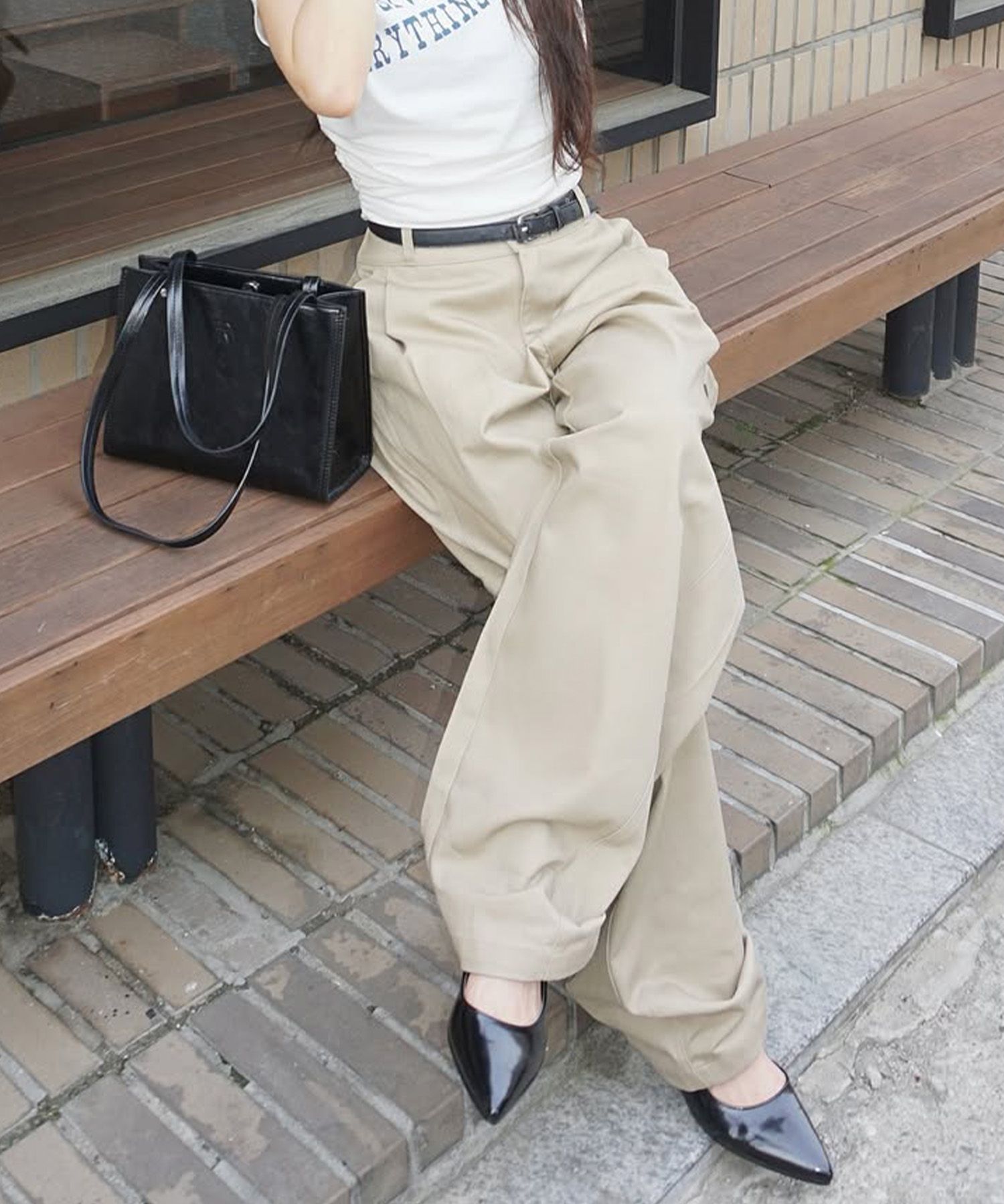 ★Urbandtype.★ boy Balloon Work Pants Beige UBDFPL002BE MUSINSA | URBANDTYPE Homeboy Balloon Work Pants_Beige