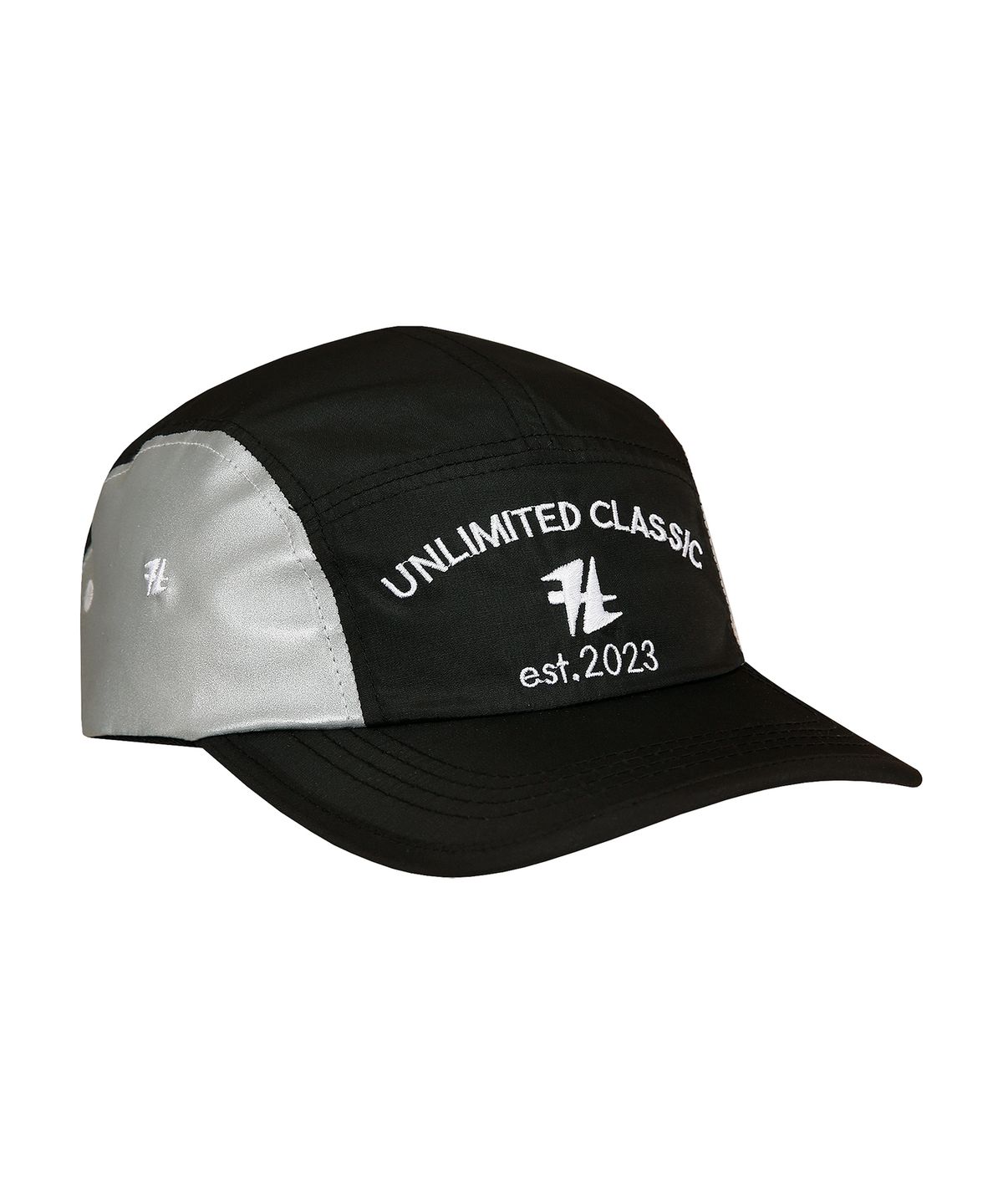 홍우성(HONGWOOSUNG) CAMP CAP WITH A EMBROIDERY_BLACK&GRAY