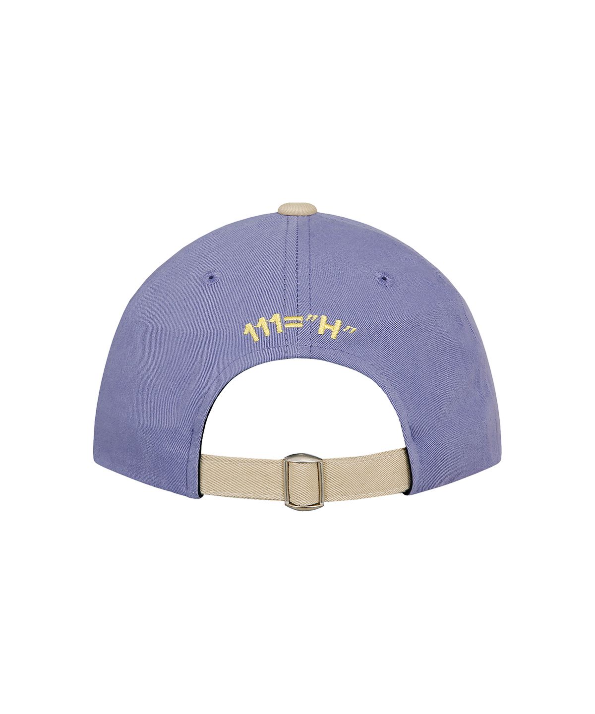 홍우성(HONGWOOSUNG) NUMBER 111 BALL CAP_PURPLE&BEIGE