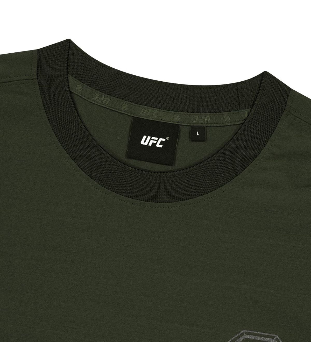 유에프씨 스포츠(UFC SPORT) UFC 쿨 소로나 93 레귤러핏 반팔 티셔츠 다크카키 U2SSW2111DK