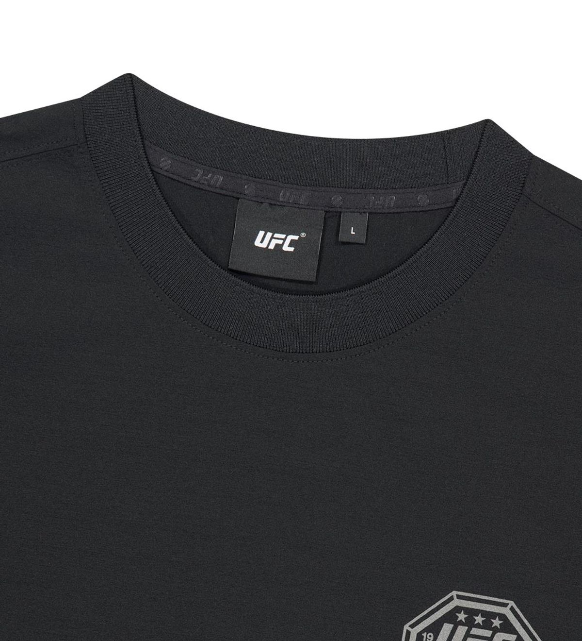 유에프씨 스포츠(UFC SPORT) UFC 쿨 소로나 93 레귤러핏 반팔 티셔츠 블랙 U2SSW2111BK