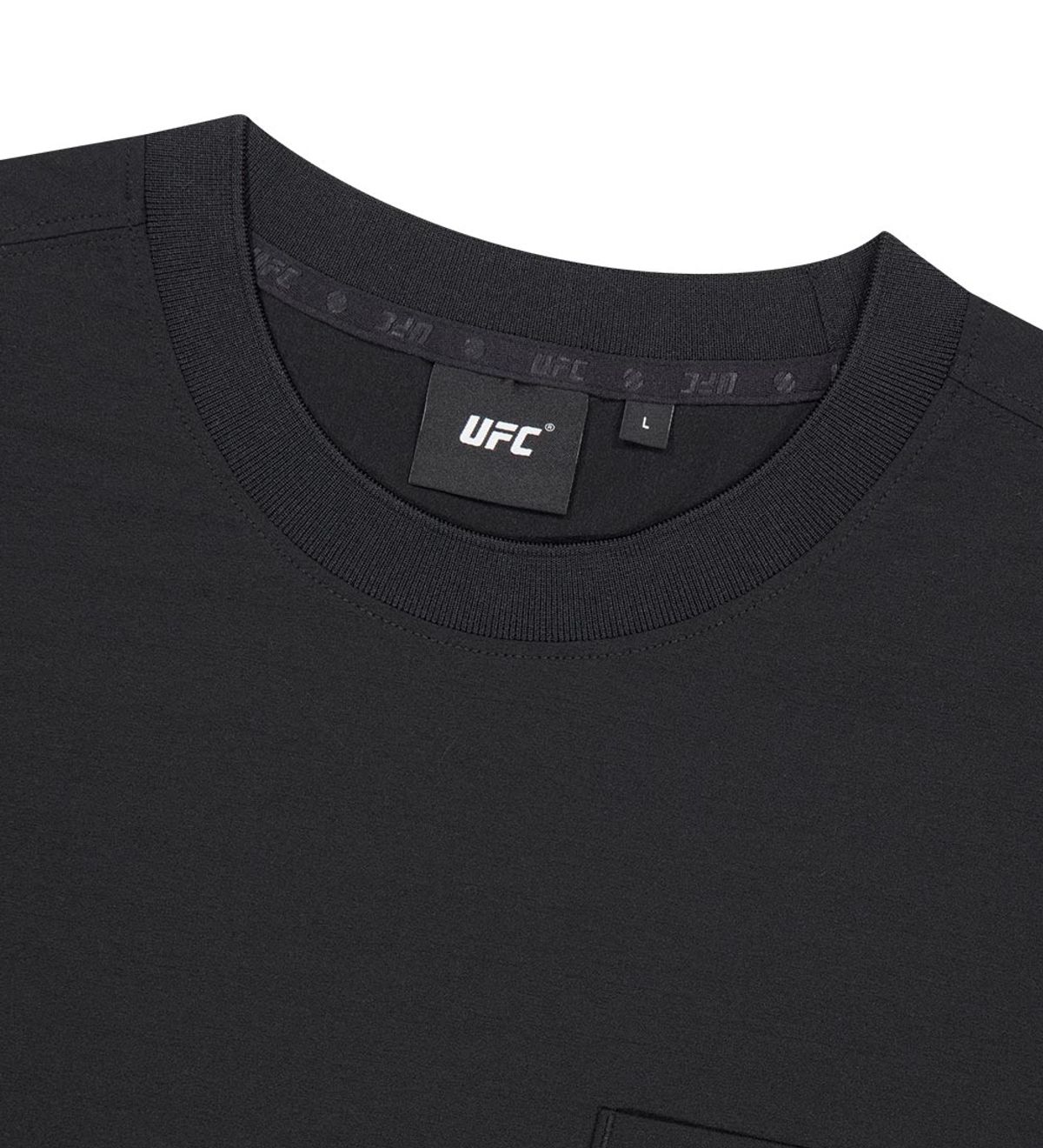 유에프씨 스포츠(UFC SPORT) UFC 쿨 소로나 레귤러핏 반팔 티셔츠 블랙 U2SSW2310BK