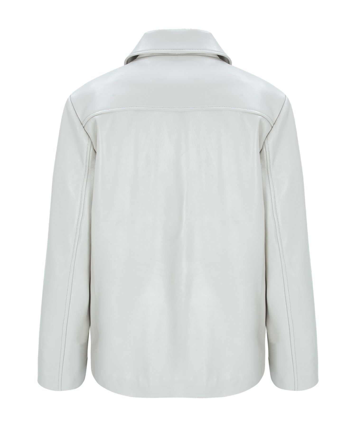 MUSINSA | BTTB Real Leather Two-Pocket Jumper (Cream Ivory)