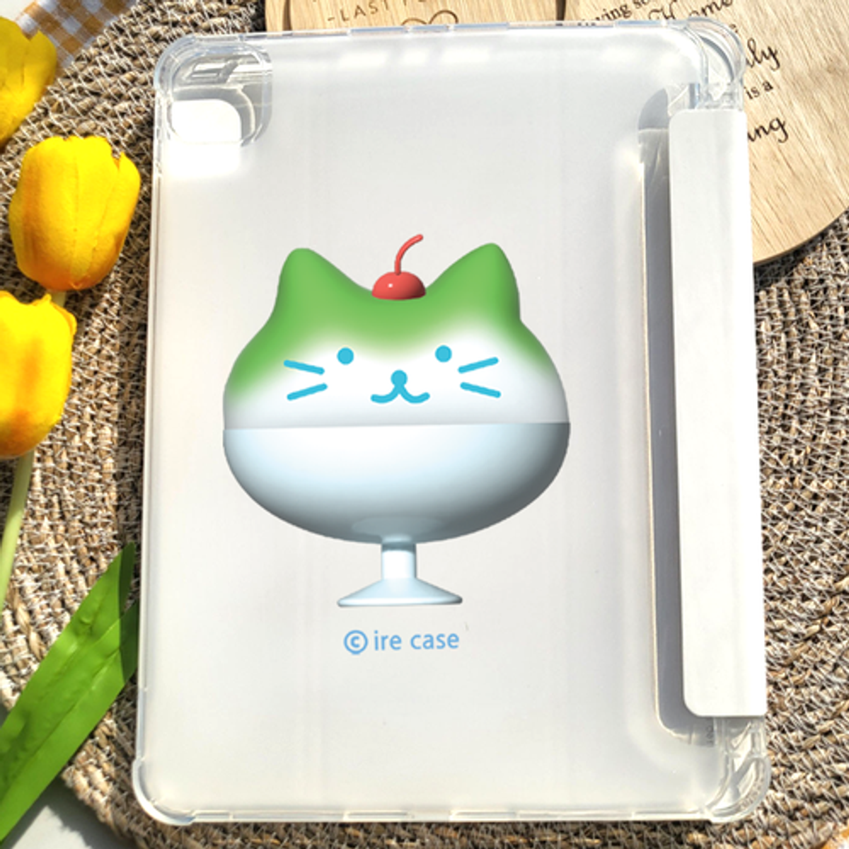 이레케이스앤굿즈(IRECASEGOODS) 고양빙수 갤럭시탭 아이패드 애플펜슬 수납  케이스