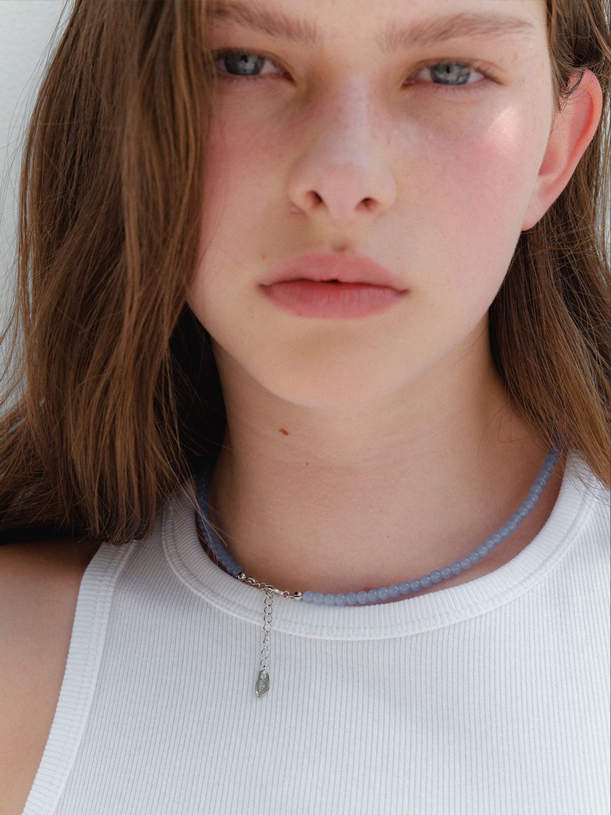 리엔느와르(leeENoir) Sky Blue Nacklace