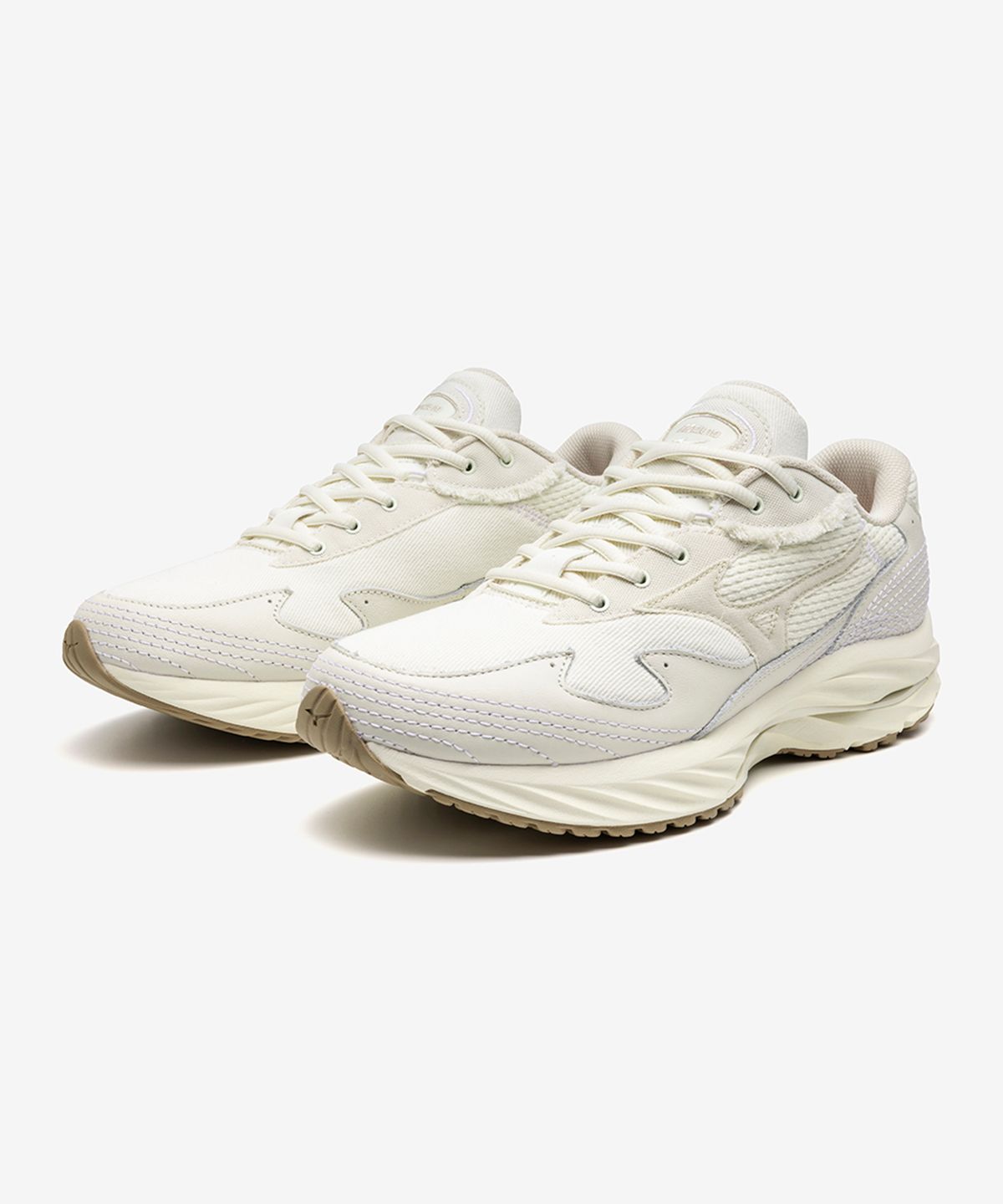 미즈노(MIZUNO) (남성) 웨이브 라이더 베타 - 오프 화이트:화이트 / D1GA246201
