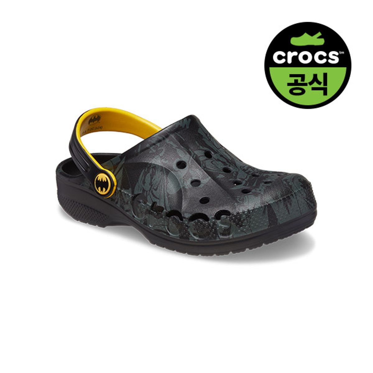 크록스키즈(CROCS KIDS) 유아 배트맨 바야 클로그 BK (24SKCL210348)