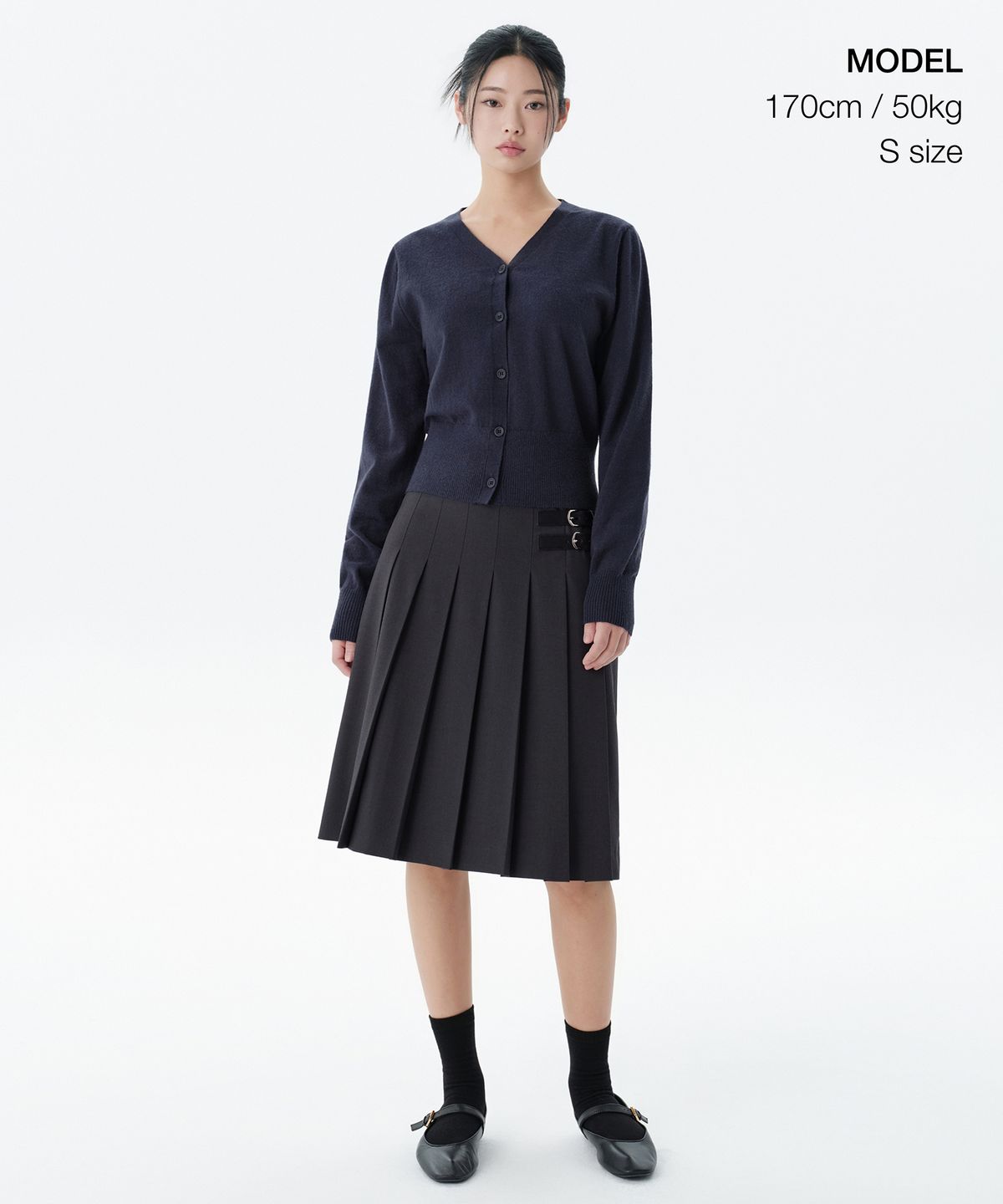 무신사 스탠다드 우먼(MUSINSA STANDARD WOMAN) 우먼즈 에센셜 가디건 [네이비]