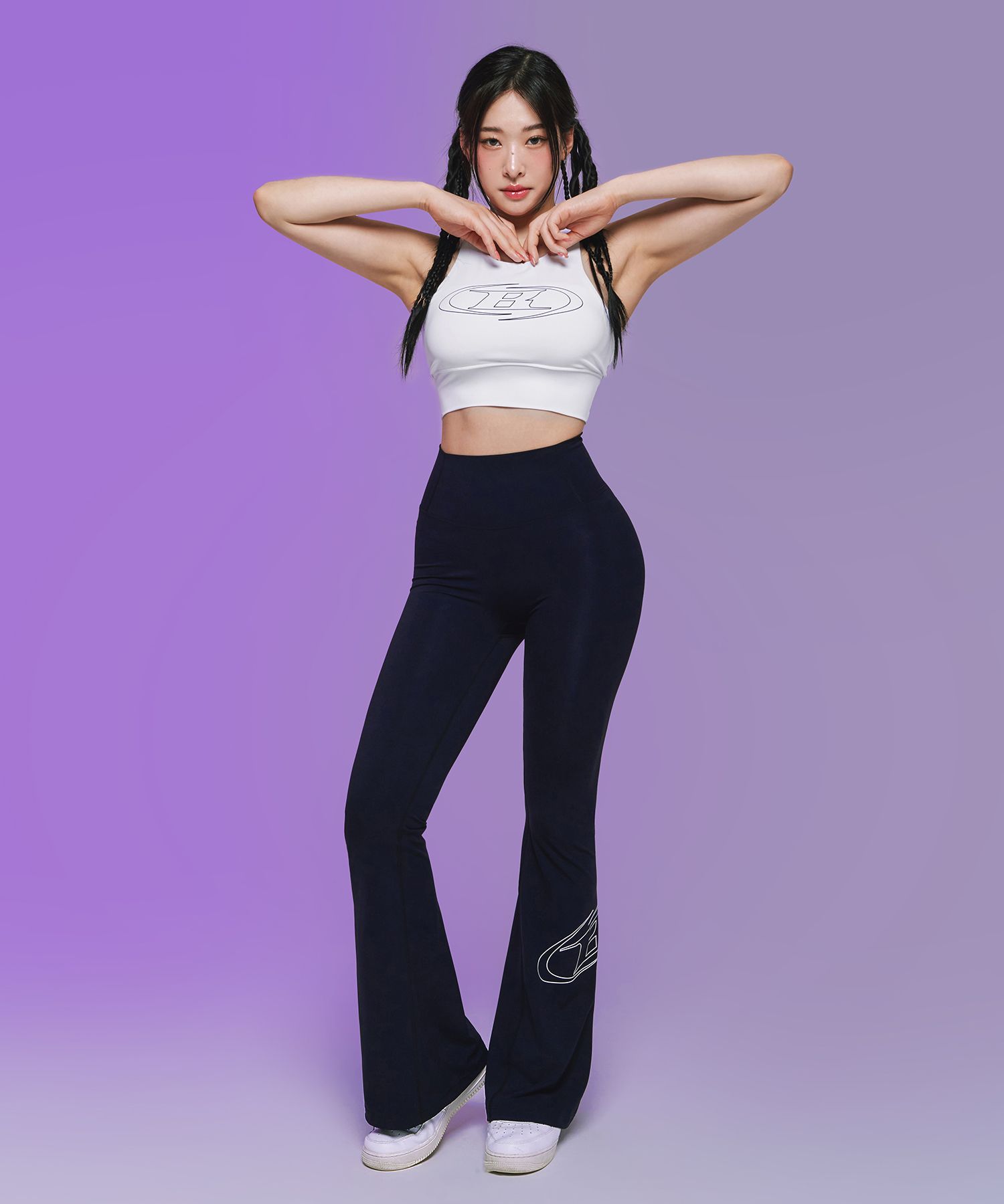 【超特価】 B STROKE WIN TO BORN | MUSINSA TANK [WHITE] TOP ヨガ・ピラティス