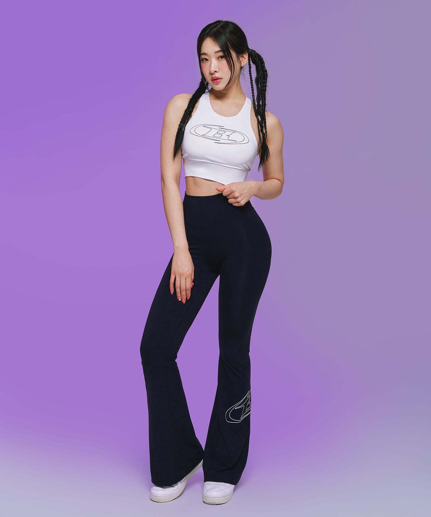 MUSINSA | BORN TO WIN STROKE B TANK TOP [WHITE]