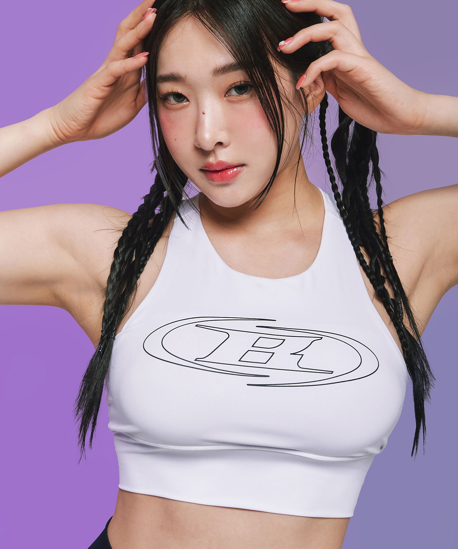 おすすめ MUSINSA [WHITE] TOP TANK B STROKE WIN TO BORN | ヨガ・ピラティス