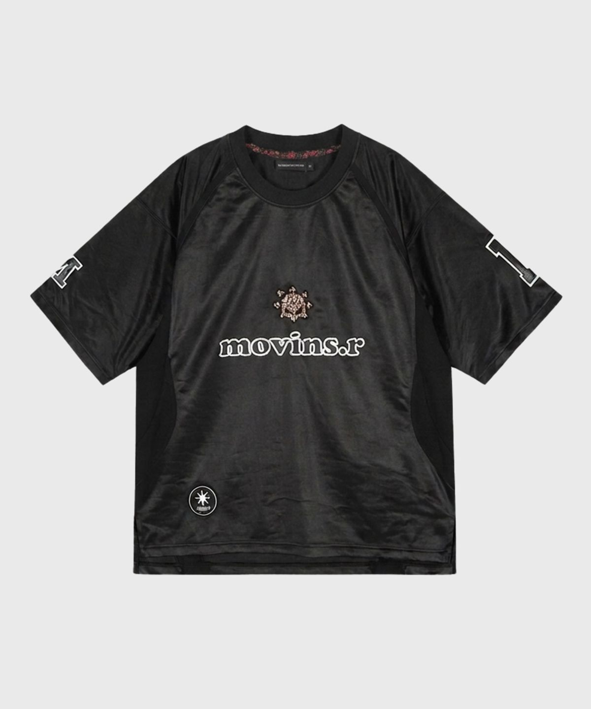모빈스알(MOVINS.R) PENNA GLORIA SOCCER JERSEY BLACK