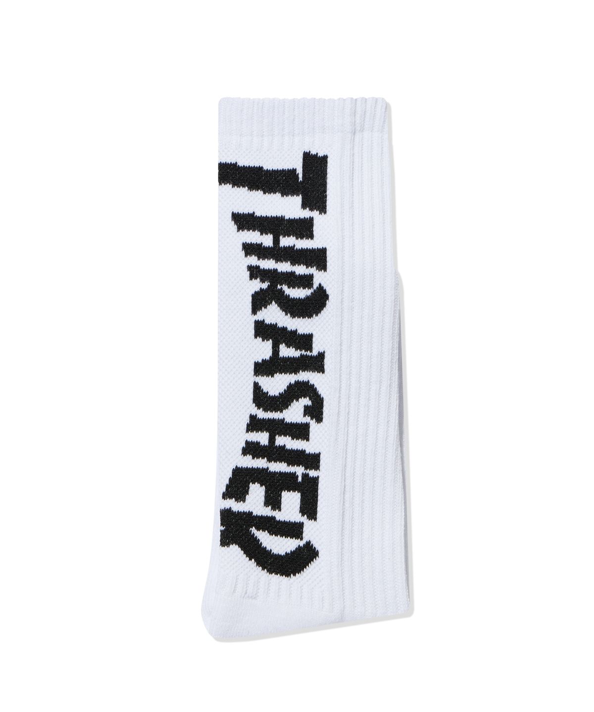트레셔(THRASHER) [3PACK] 매거진 로고 크루 삭스 화이트