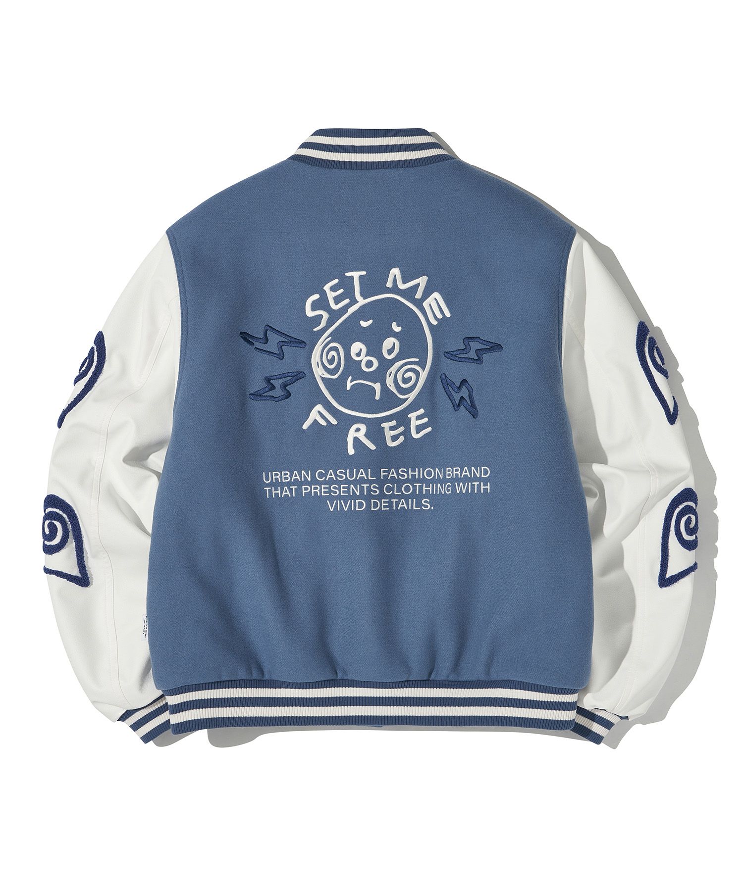 ★ Urbandtype.★ UB Color Block Leather Wool Varsity Jacket MUSINSA | URBANDTYPE UB Color Block Leather Wool Varsity