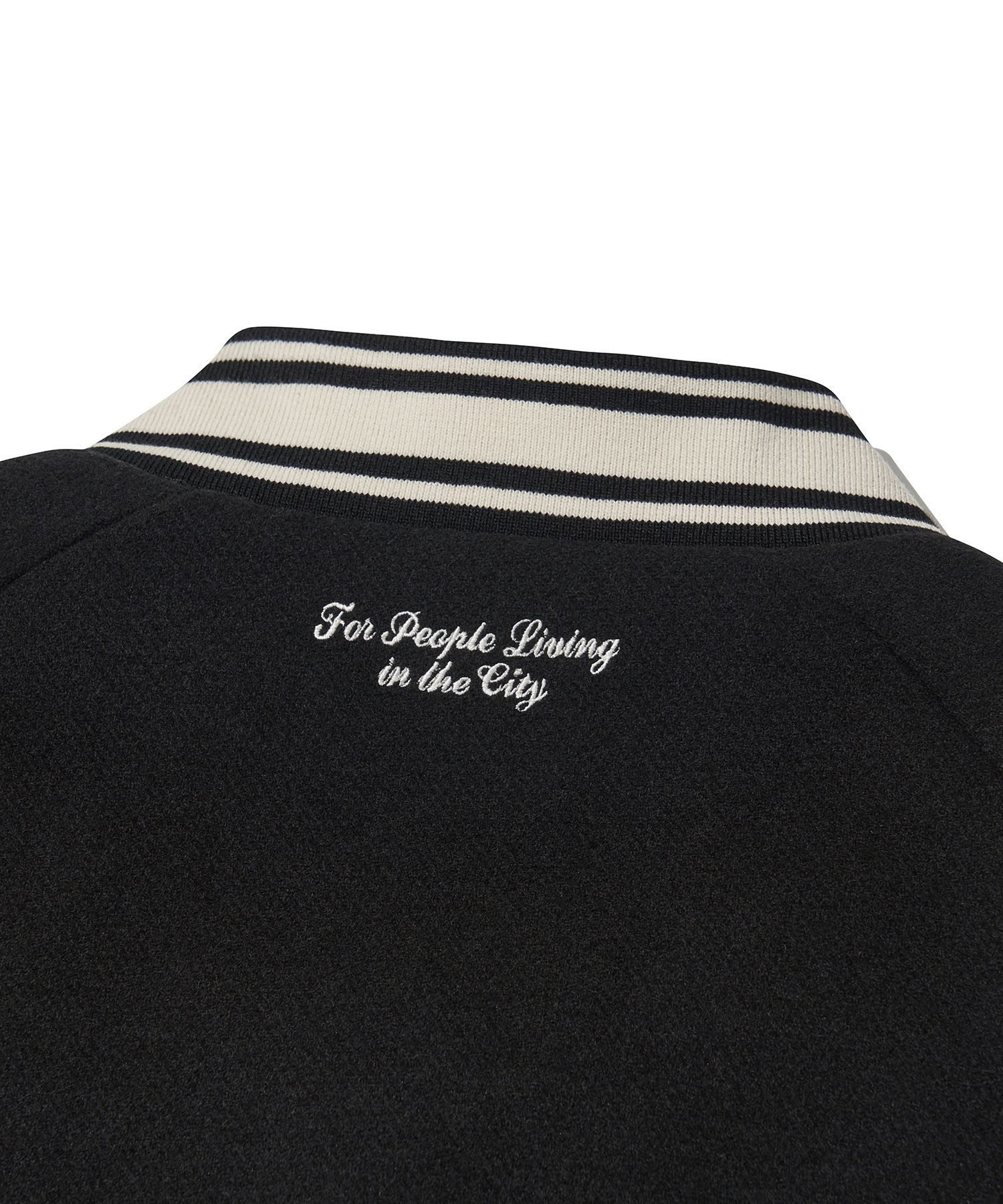 ★ Urbandtype.★ boy Wool Varsity Jacket Black UBDFJK00 MUSINSA | URBANDTYPE Homeboy Wool Varsity Jacket_Black