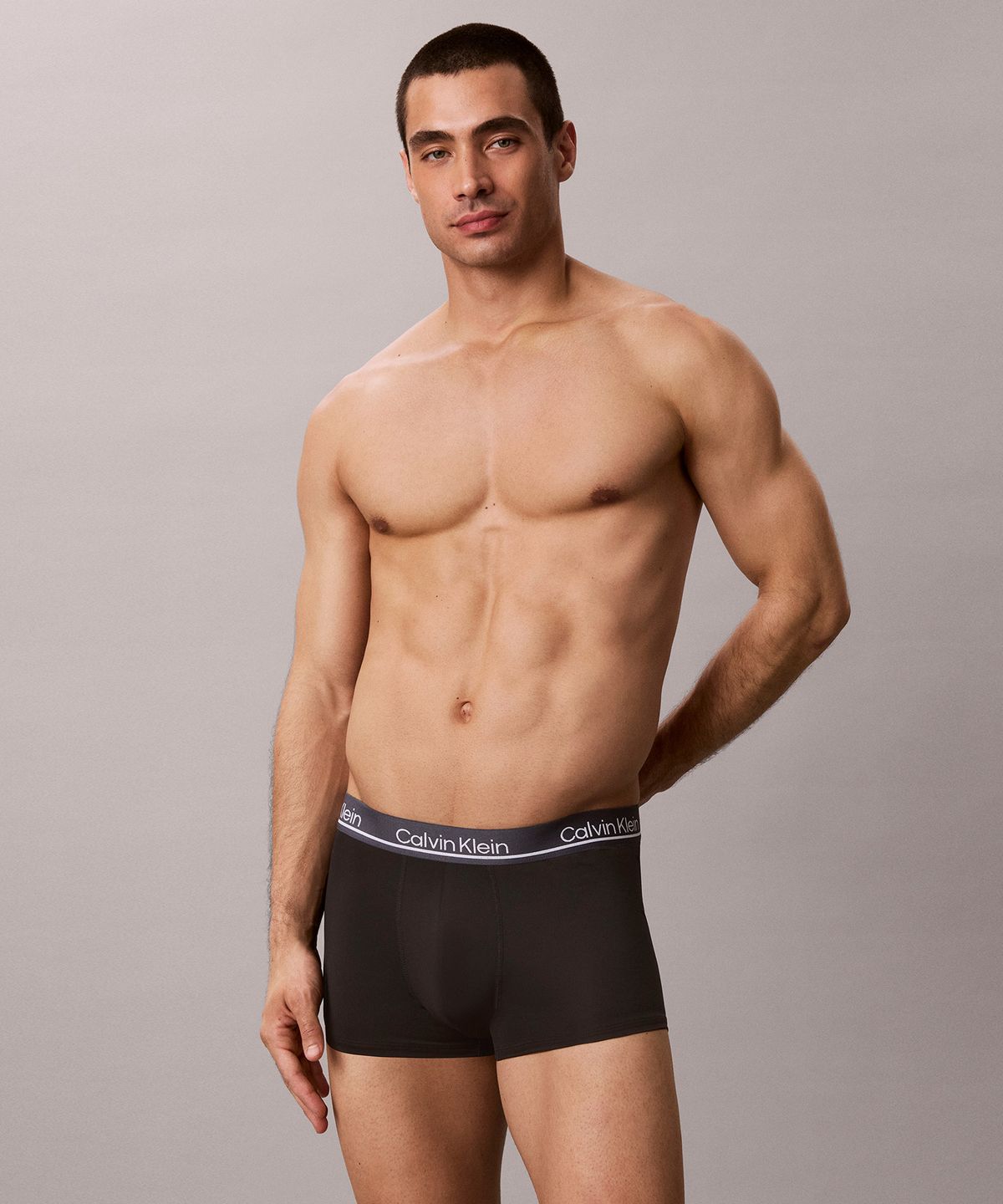 캘빈클라인 언더웨어(CALVIN KLEIN UNDERWEAR) 남성 CK 마이크로 플러스 로우 라이즈 트렁크 3PK_NP2752O0CO