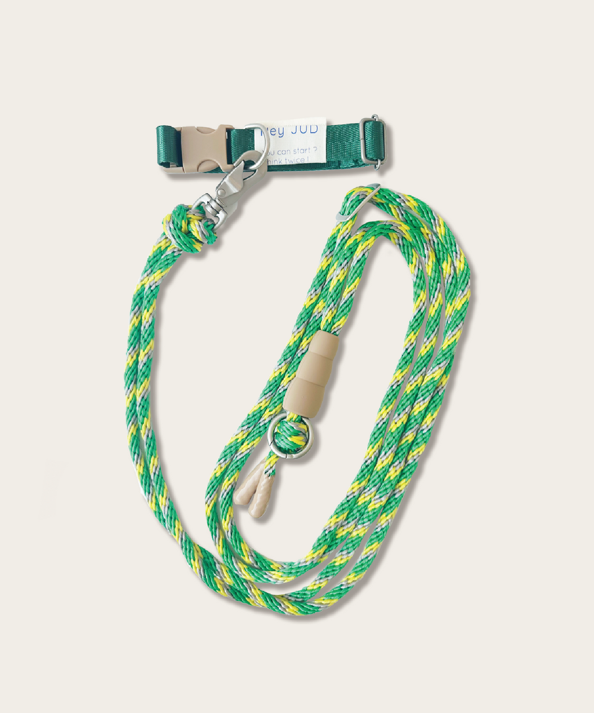 헤이쥬드(HEYJUD) JUD Double Leash Set 쥬드 더블 리드줄 세트 (Soul Green)