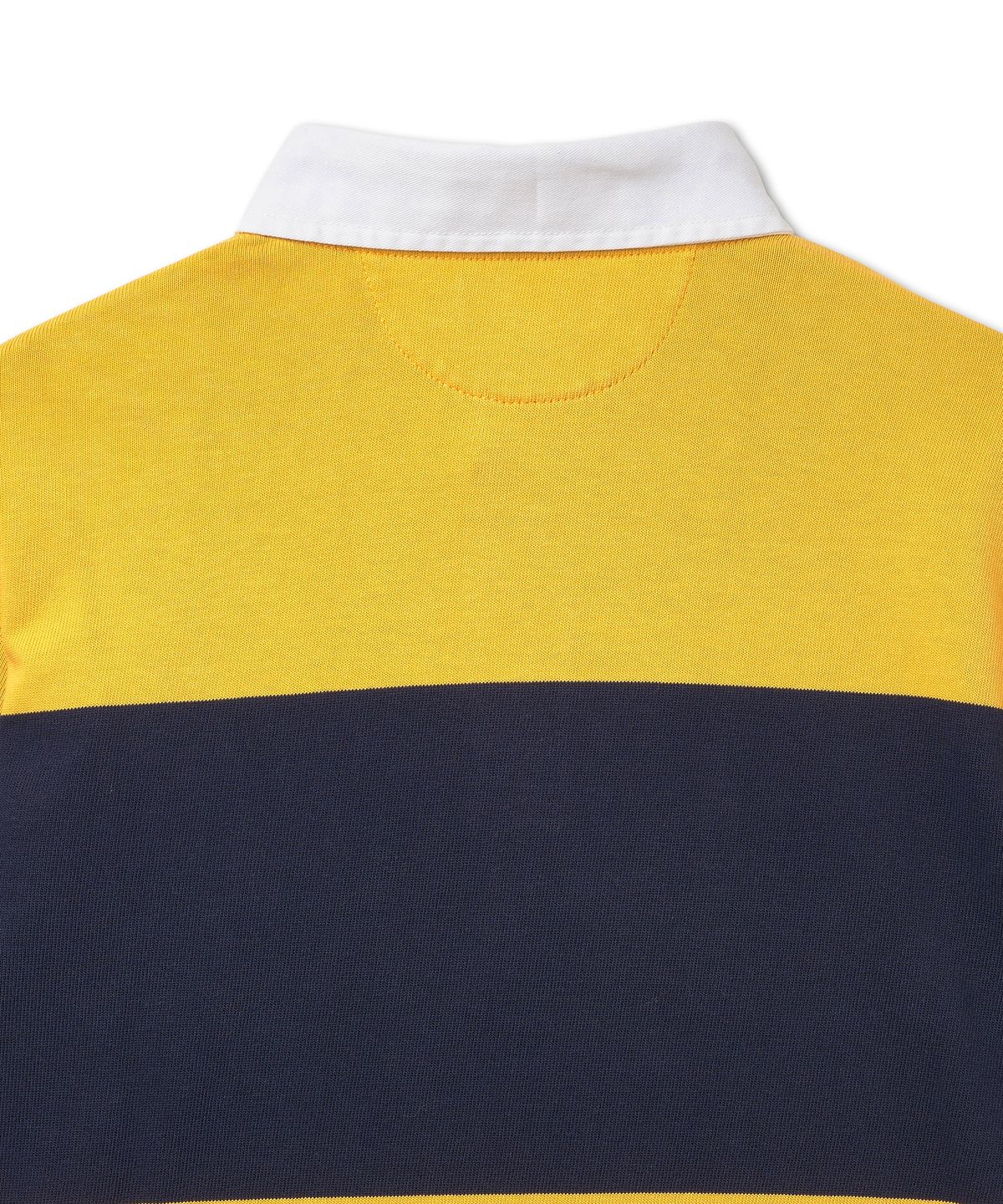 폴로 랄프 로렌(POLO RALPH LAUREN) 아이코닉 럭비 셔츠-골드/크루즈 네이비