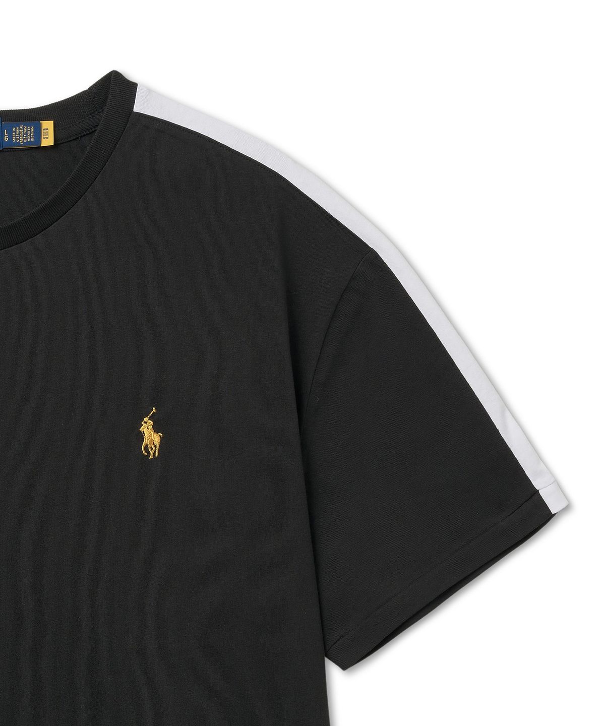 폴로 랄프 로렌(POLO RALPH LAUREN) 클래식핏 독일 티셔츠-폴로 블랙