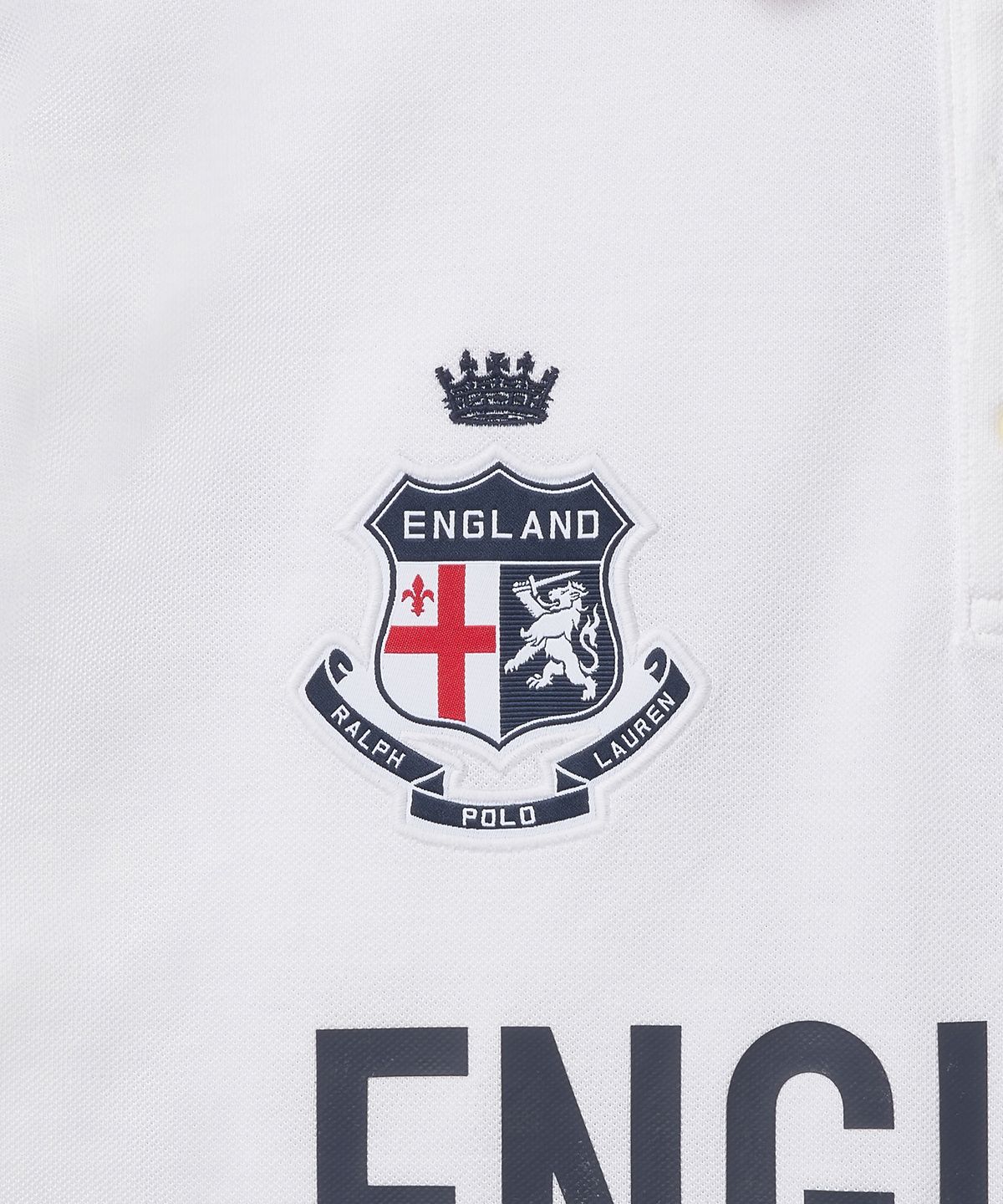 폴로 랄프 로렌(POLO RALPH LAUREN) 클래식핏 잉글랜드 폴로 셔츠-화이트