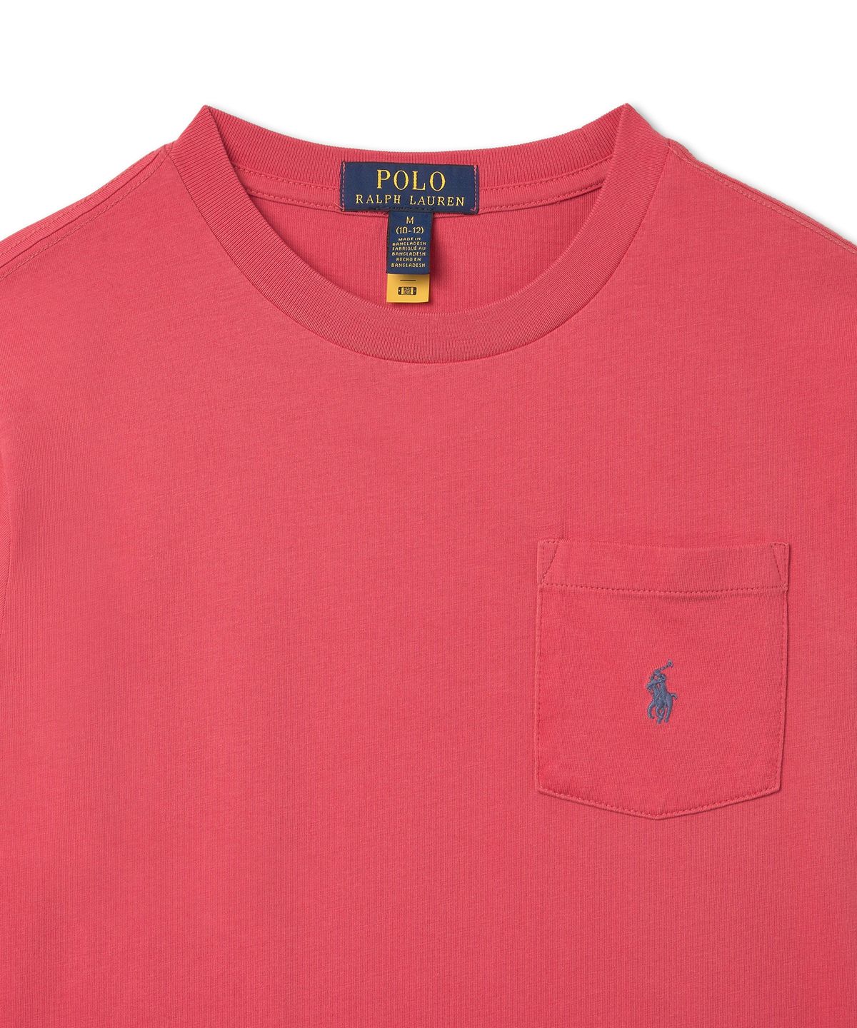 폴로 랄프 로렌 칠드런(POLO RALPH LAUREN CHILDREN) 여아 7-16세 코튼 저지 포켓 티-베리