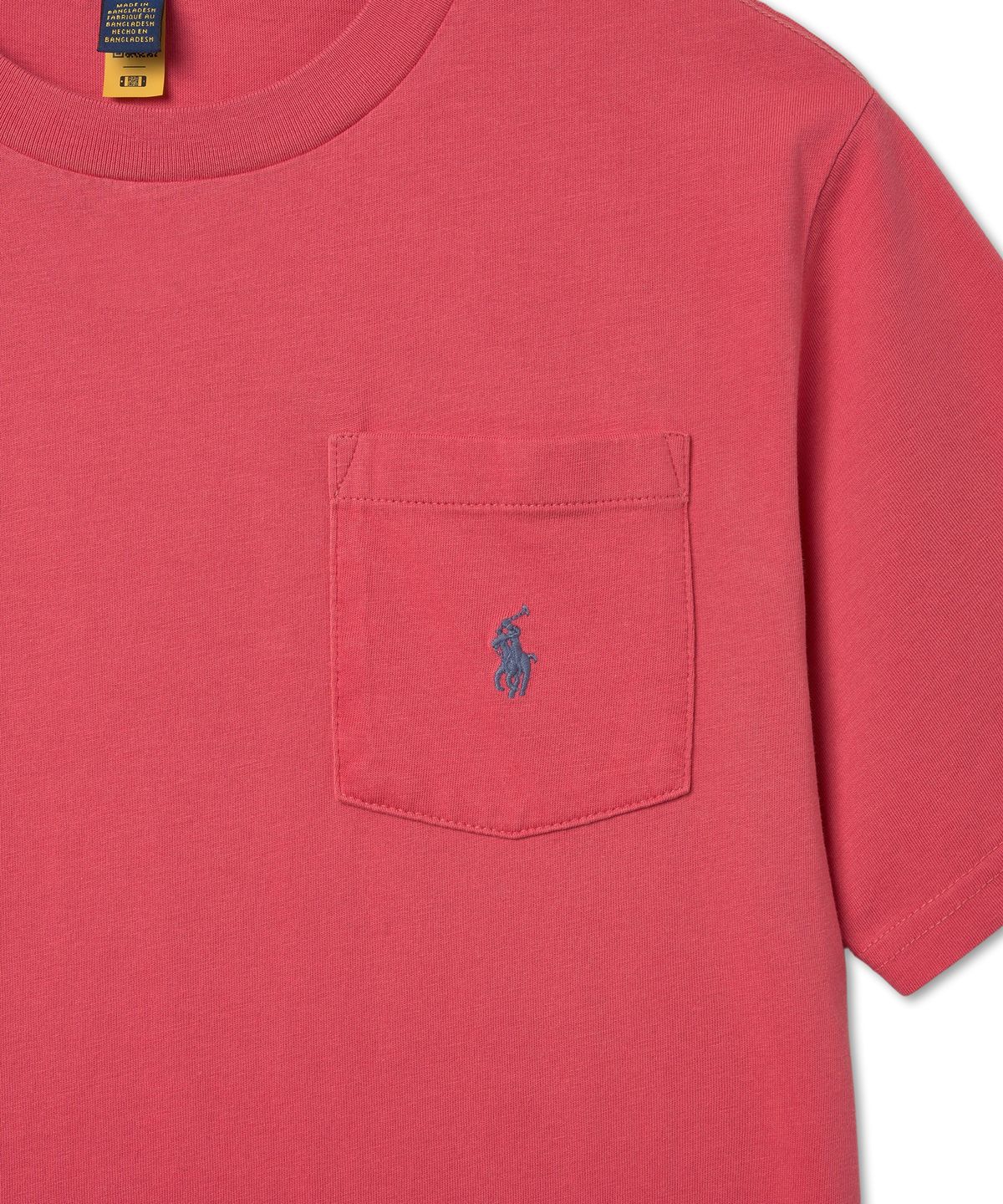 폴로 랄프 로렌 칠드런(POLO RALPH LAUREN CHILDREN) 여아 7-16세 코튼 저지 포켓 티-베리