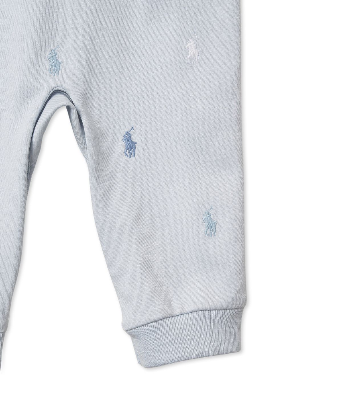 폴로 랄프 로렌 칠드런(POLO RALPH LAUREN CHILDREN) 남아 베이비 폴로 포니 소프트 코튼 폴로 커버올-블루