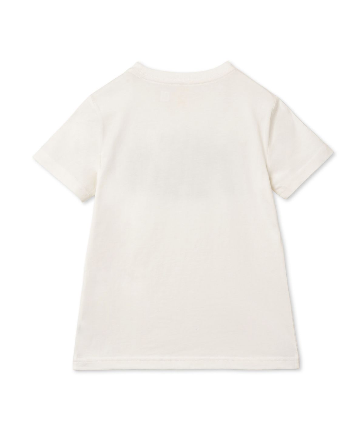 폴로 랄프 로렌 칠드런(POLO RALPH LAUREN CHILDREN) 여아 4-7세 스트라이프 로고 코튼 저지 티-덱워시 화이트
