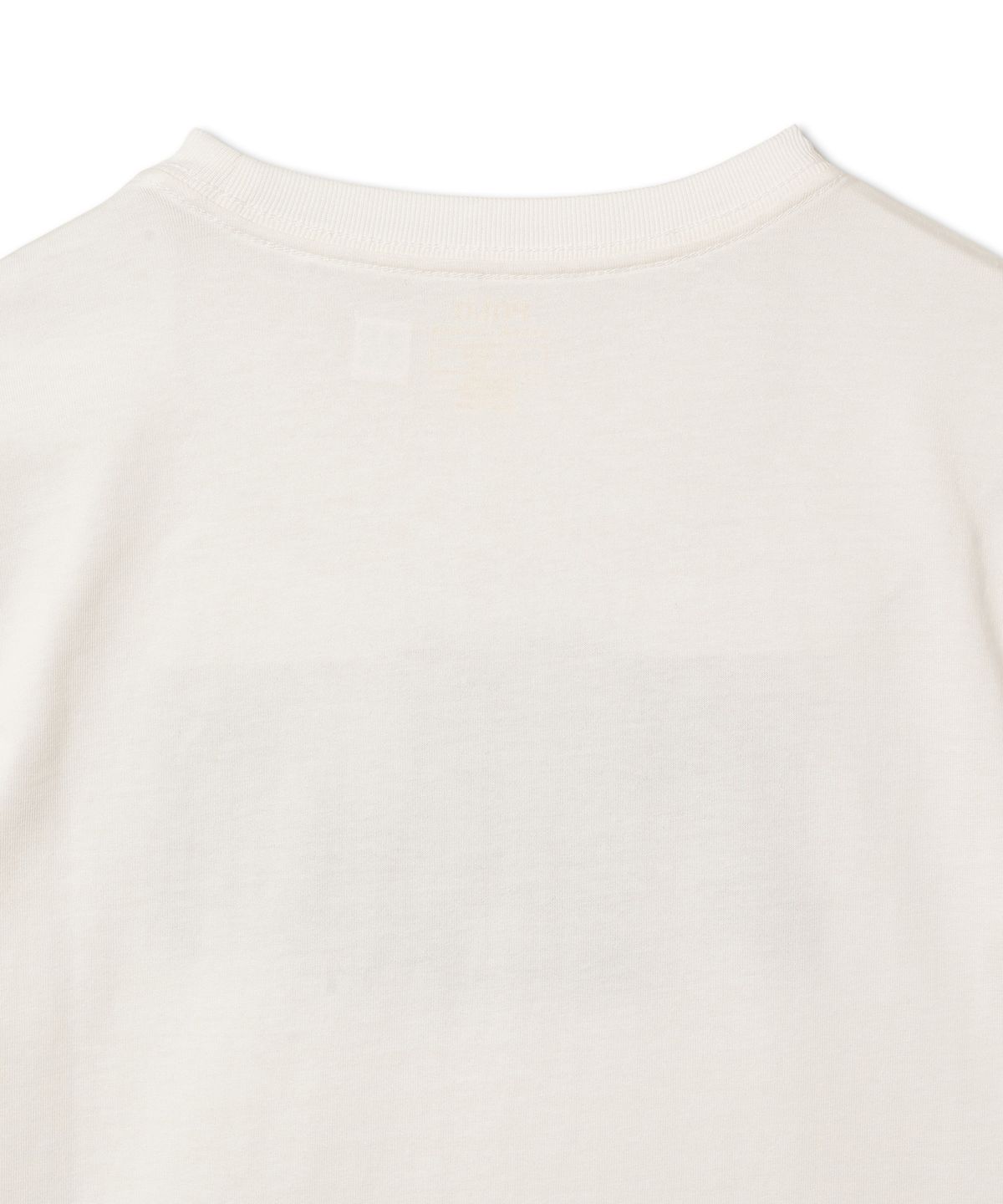 폴로 랄프 로렌 칠드런(POLO RALPH LAUREN CHILDREN) 여아 4-7세 스트라이프 로고 코튼 저지 티-덱워시 화이트