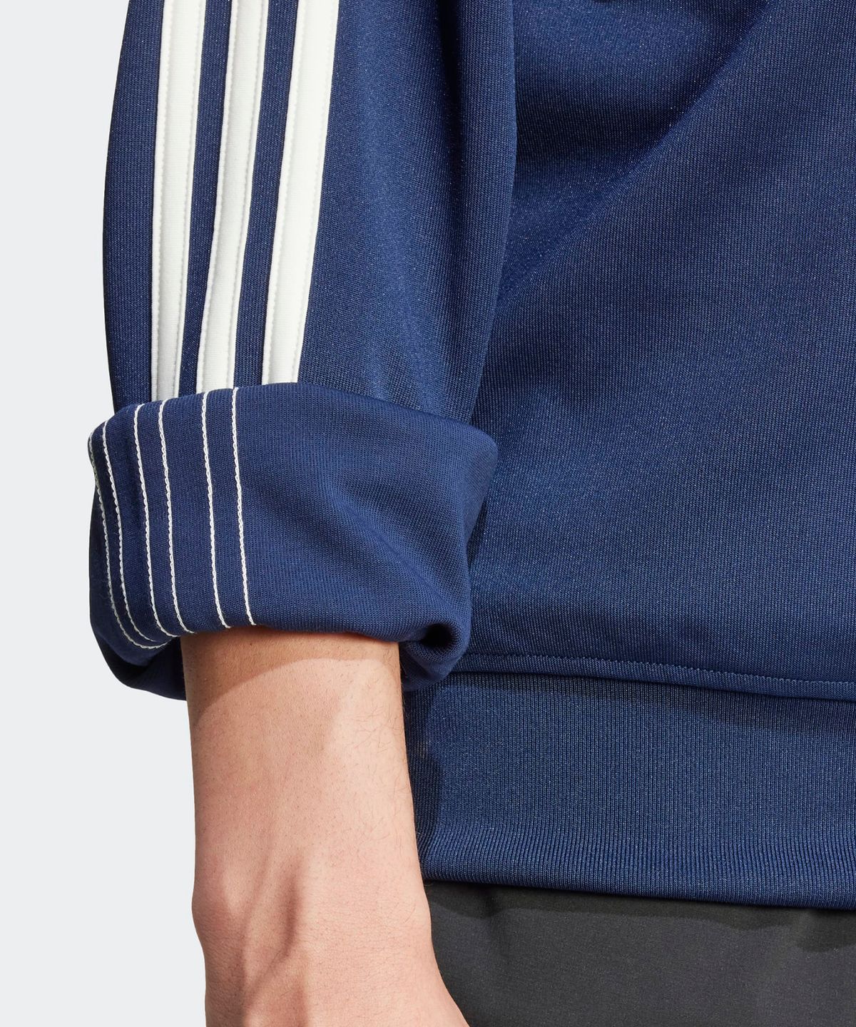 아디다스(ADIDAS) 퍼널넥 트랙탑 - 네이비 / IZ4805