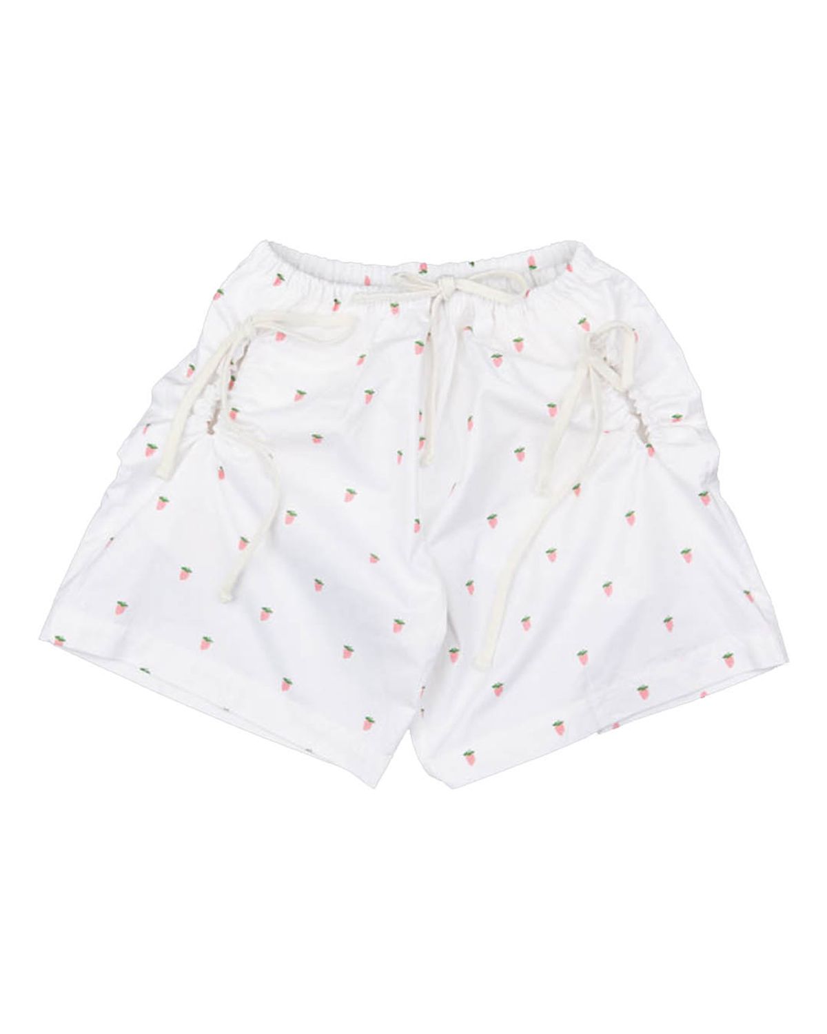 더뮤지엄비지터(THEMUSEUMVISITOR) STRAWBERRY SHORTS (WHITE)