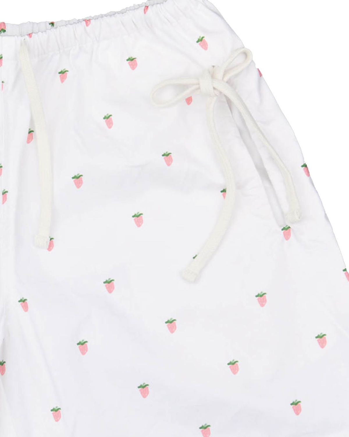 더뮤지엄비지터(THEMUSEUMVISITOR) STRAWBERRY SHORTS (WHITE)