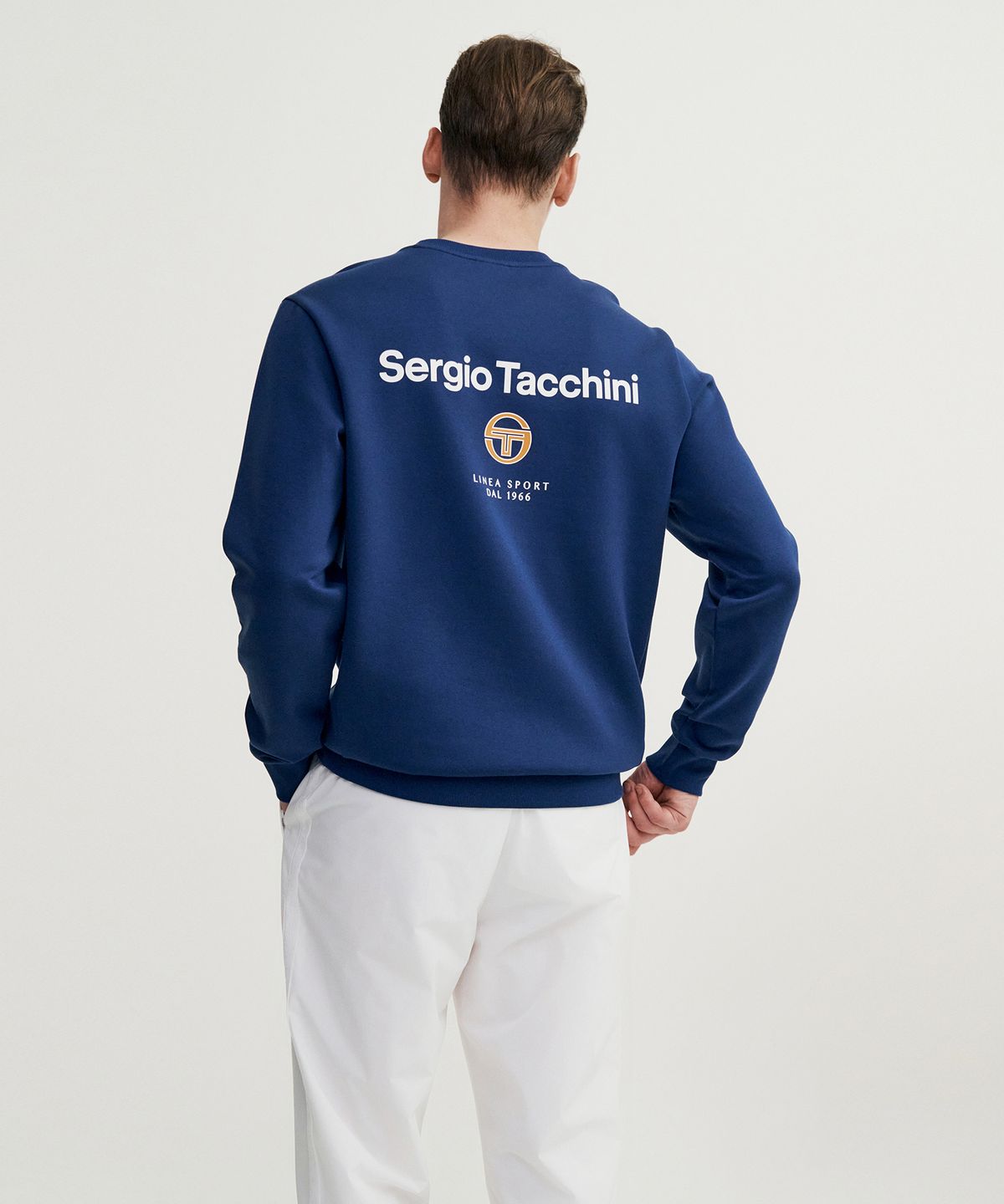 세르지오 타키니(SERGIO TACCHINI) U 고트 쿠쉬라이트 맨투맨 (Navy)