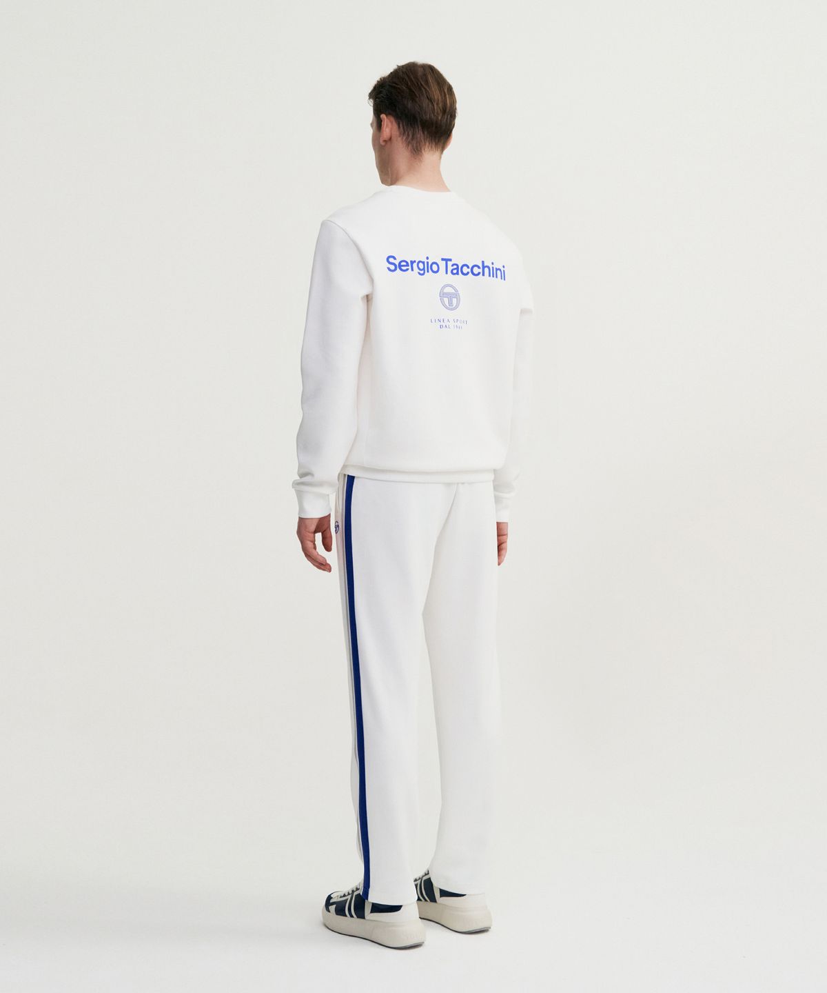 세르지오 타키니(SERGIO TACCHINI) U 고트 쿠쉬라이트 맨투맨 (White)