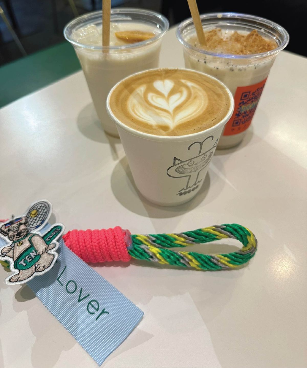 헤이쥬드(HEYJUD) Soulmate Keyring 소울메이트 키링 (Soul Green)