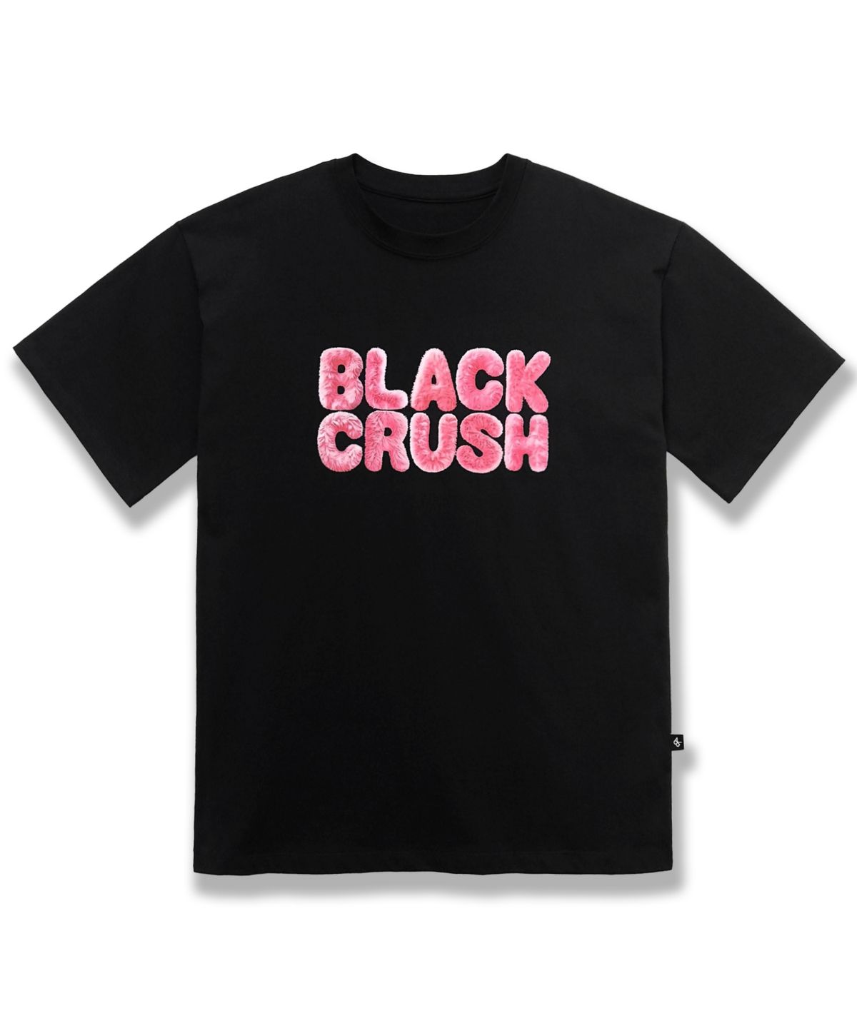 블랙크러쉬(BLACRUSH) [Unisex] Pink Tail Short Sleeved T-shirt