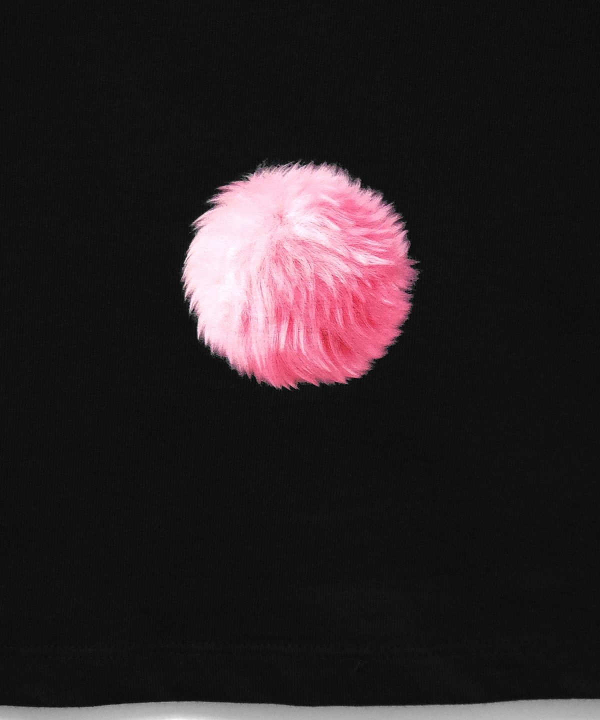 블랙크러쉬(BLACRUSH) [Unisex] Pink Tail Short Sleeved T-shirt
