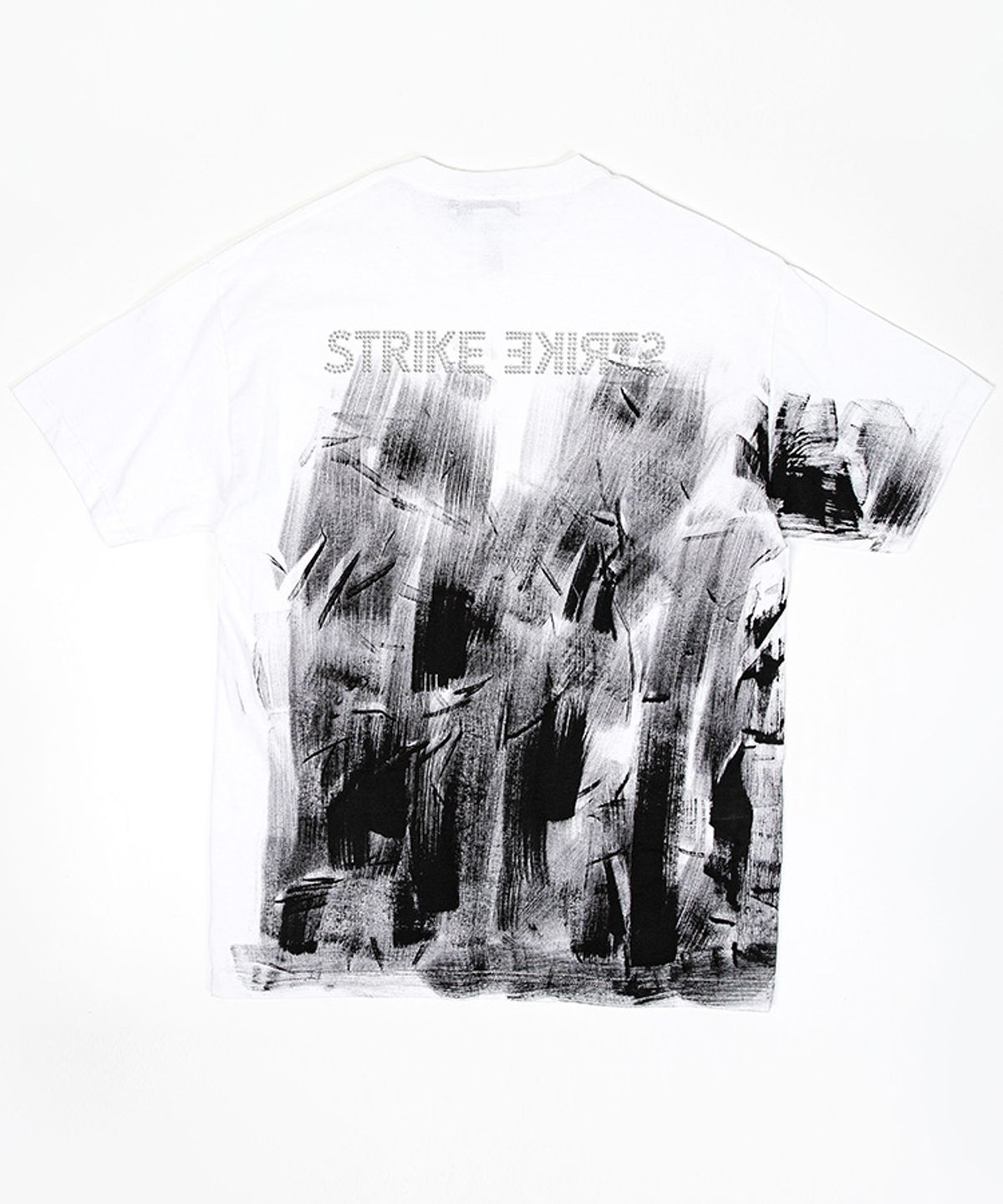 스트라이크(STRIKE) Contrast Canvas Studded T-Shirt