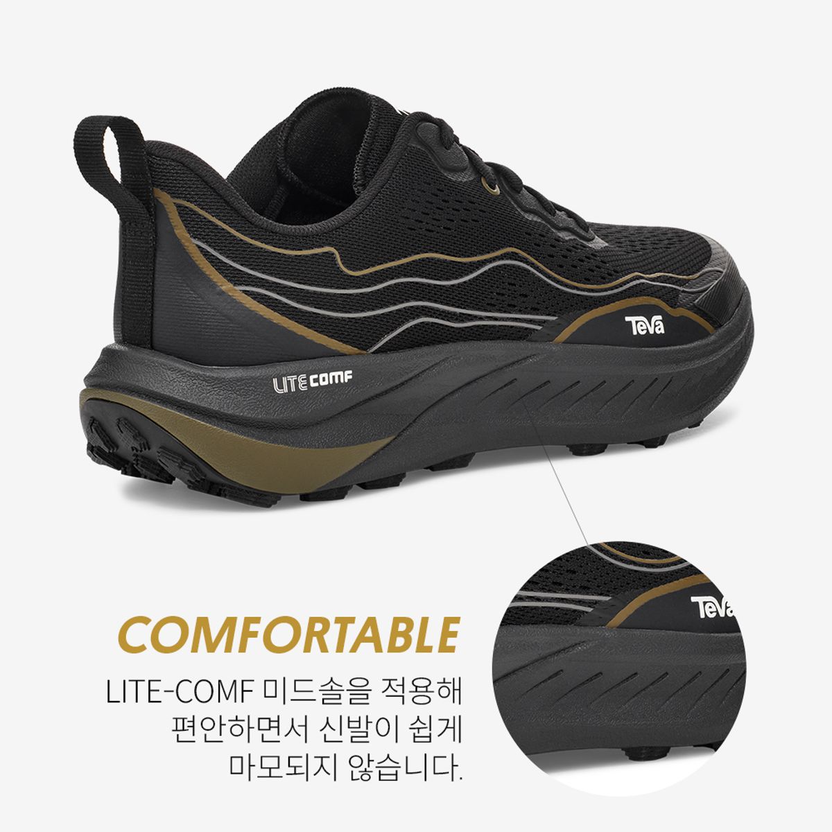 테바(TEVA) 남성 트레일와인더 로우 (BNT) STVM2436012-BNT