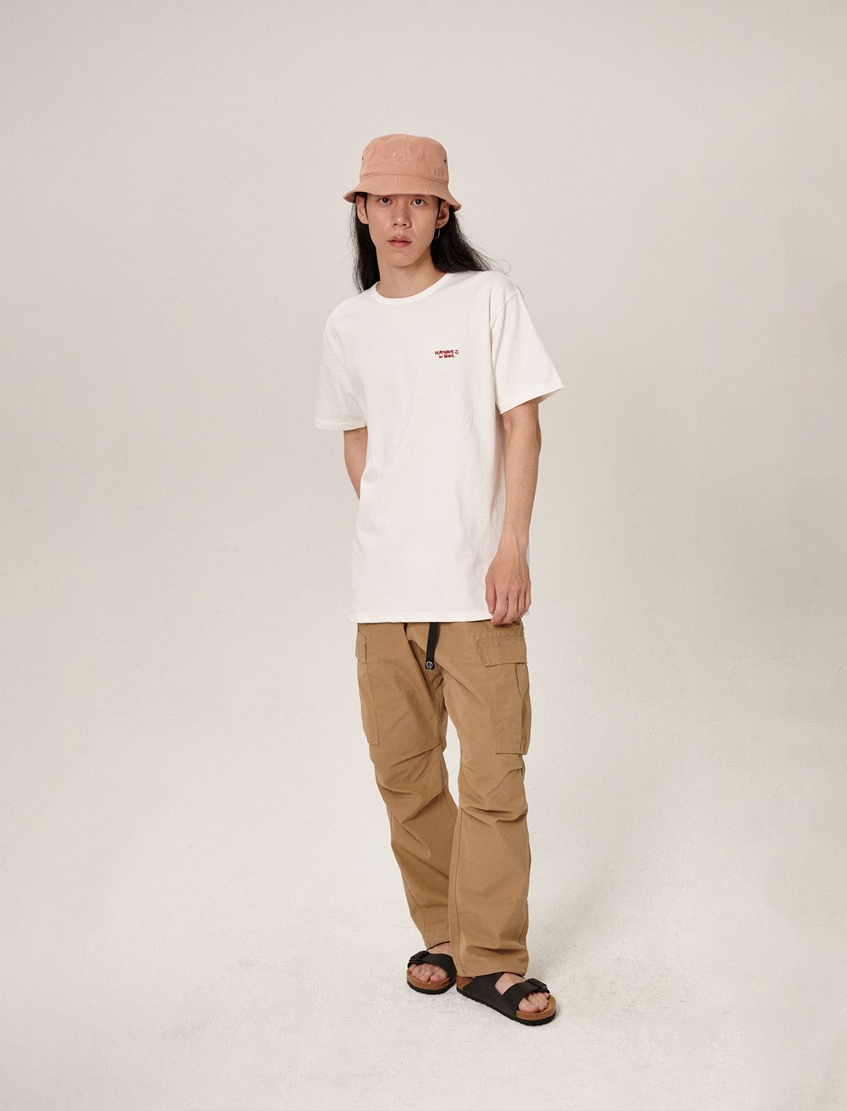 플랫웨이브 인 서울(FLATWAVE IN SEOUL) Tye Bucket Hat Brick