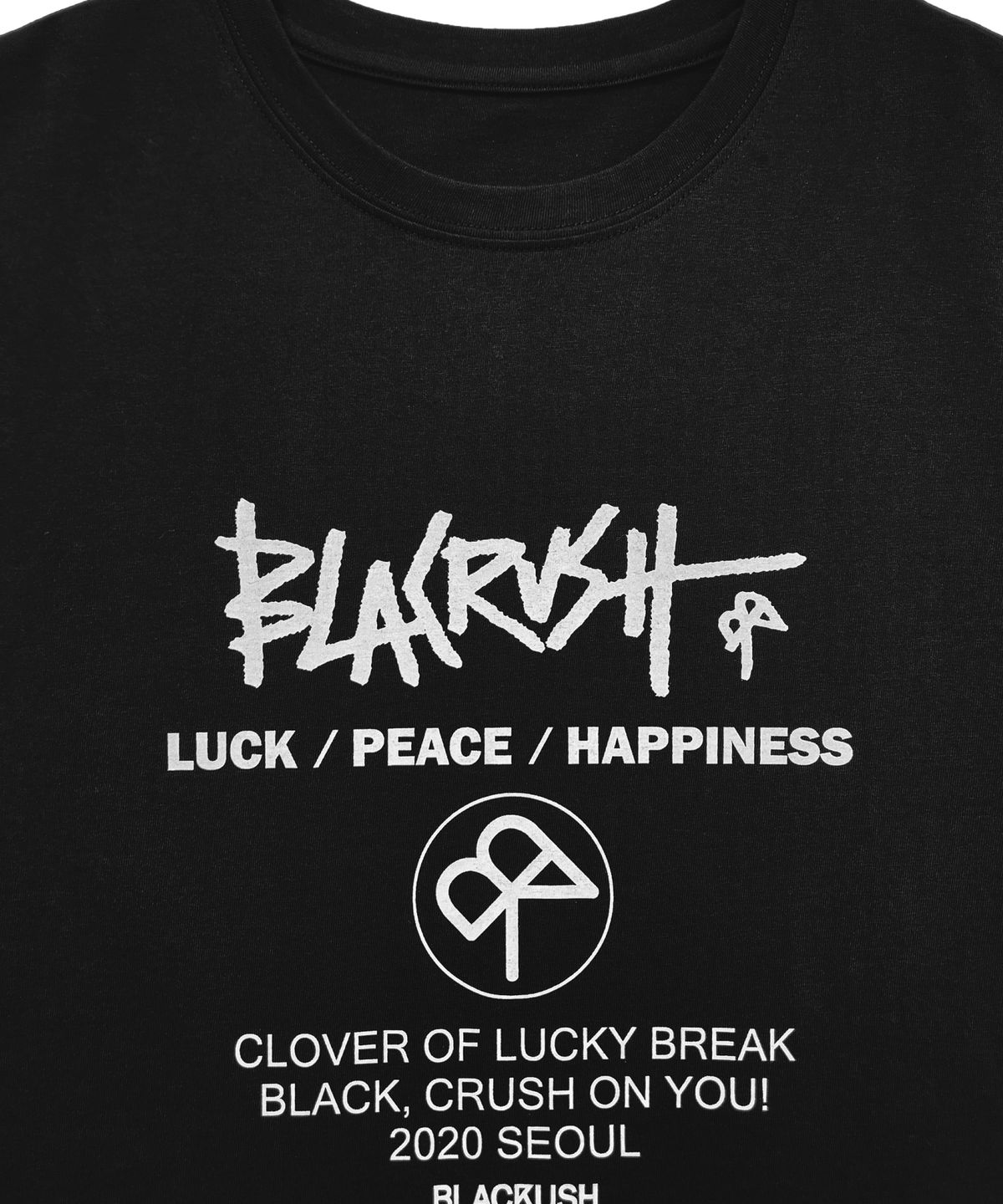 블랙크러쉬(BLACRUSH) [Unisex] Graffiti Short Sleeved T-shirt