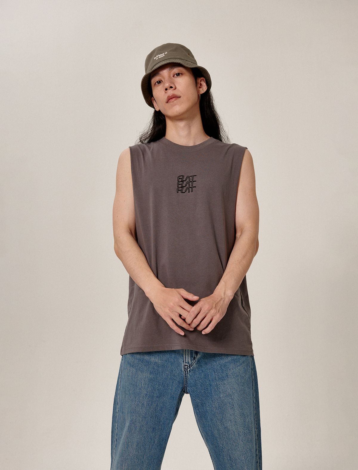 플랫웨이브 인 서울(FLATWAVE IN SEOUL) Lopi Bucket Hat Olive