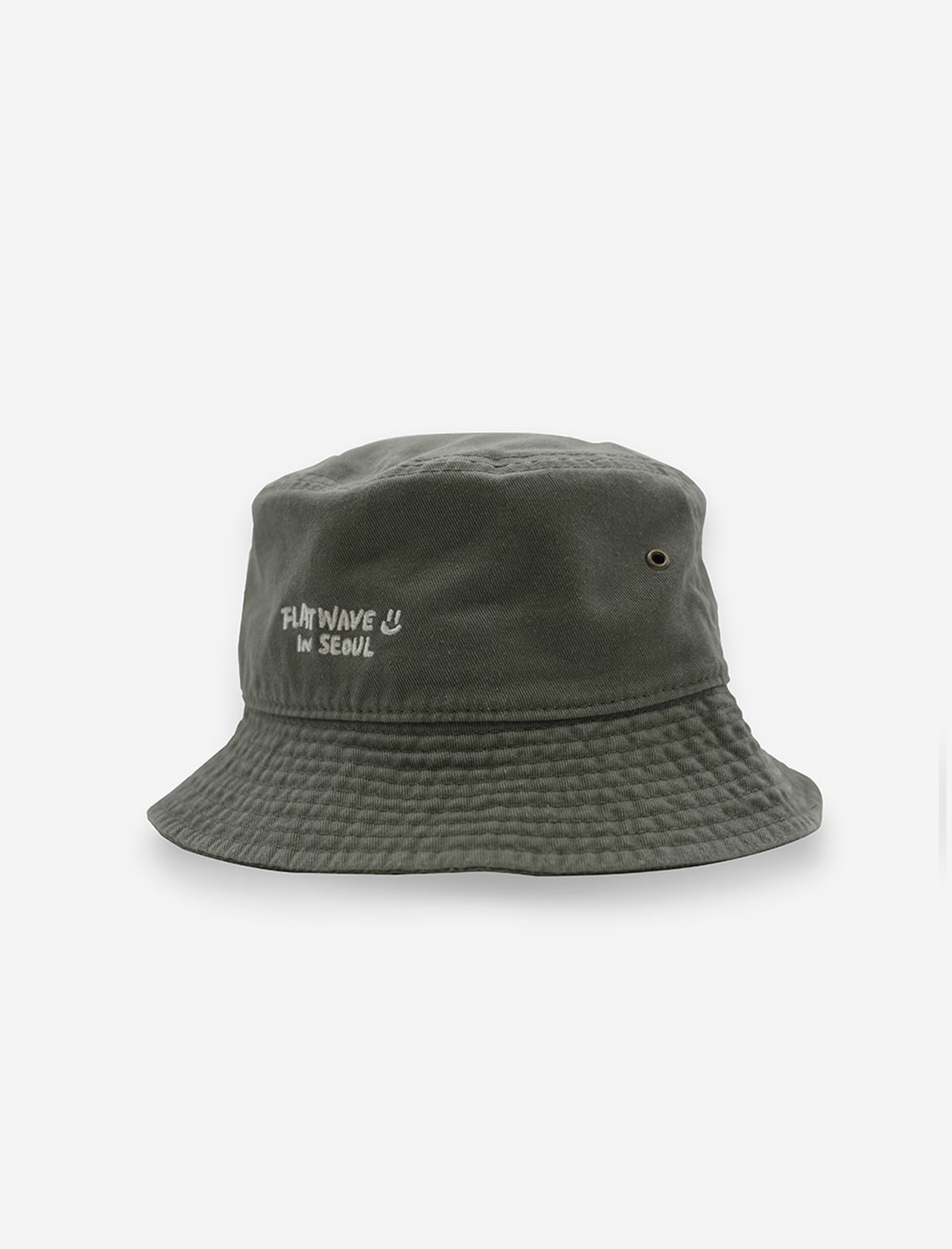 플랫웨이브 인 서울(FLATWAVE IN SEOUL) Lopi Bucket Hat Olive