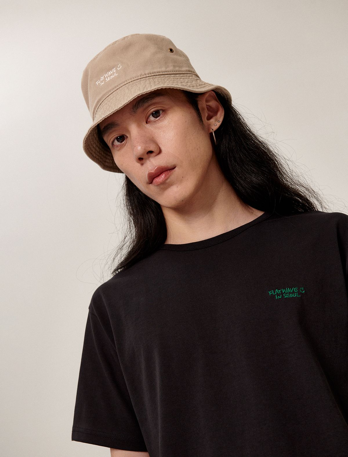 플랫웨이브 인 서울(FLATWAVE IN SEOUL) Lopi Bucket Hat Beige
