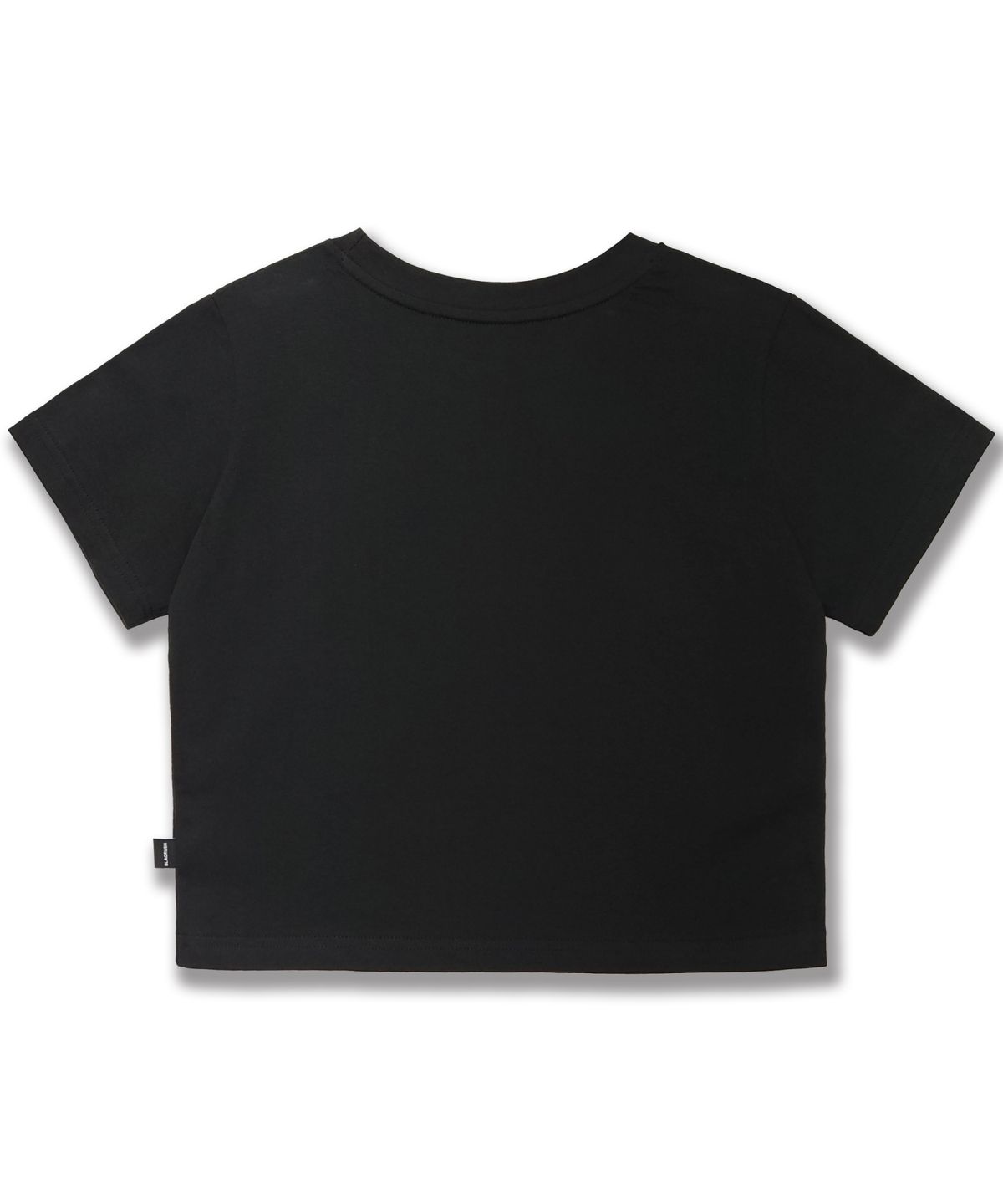 블랙크러쉬(BLACRUSH) Graffiti Crop Short Sleeved T-shirt