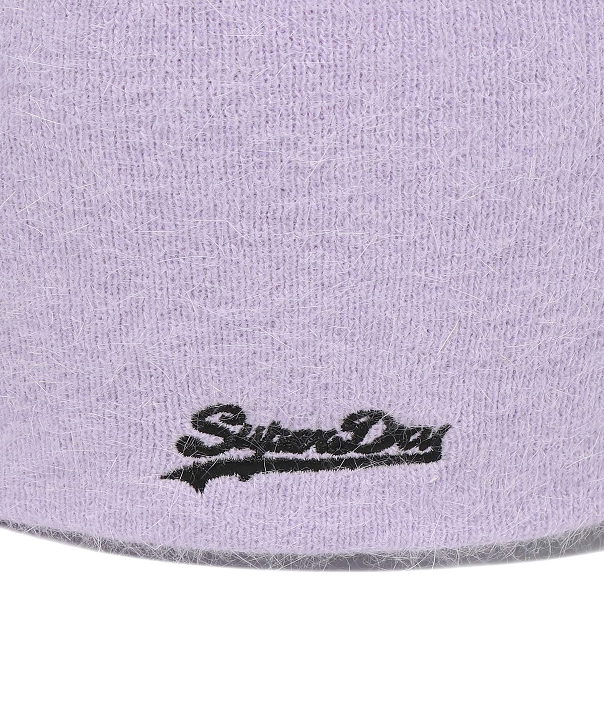 슈퍼드라이(SUPERDRY) 헤리티지 앙고라 비니 라이트퍼플