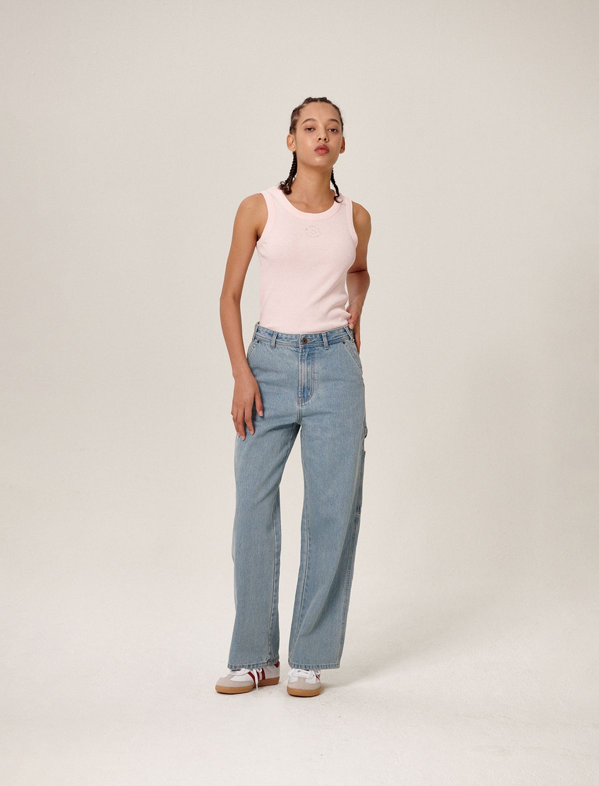 플랫웨이브 인 서울(FLATWAVE IN SEOUL) Kling Sleeveless Pink